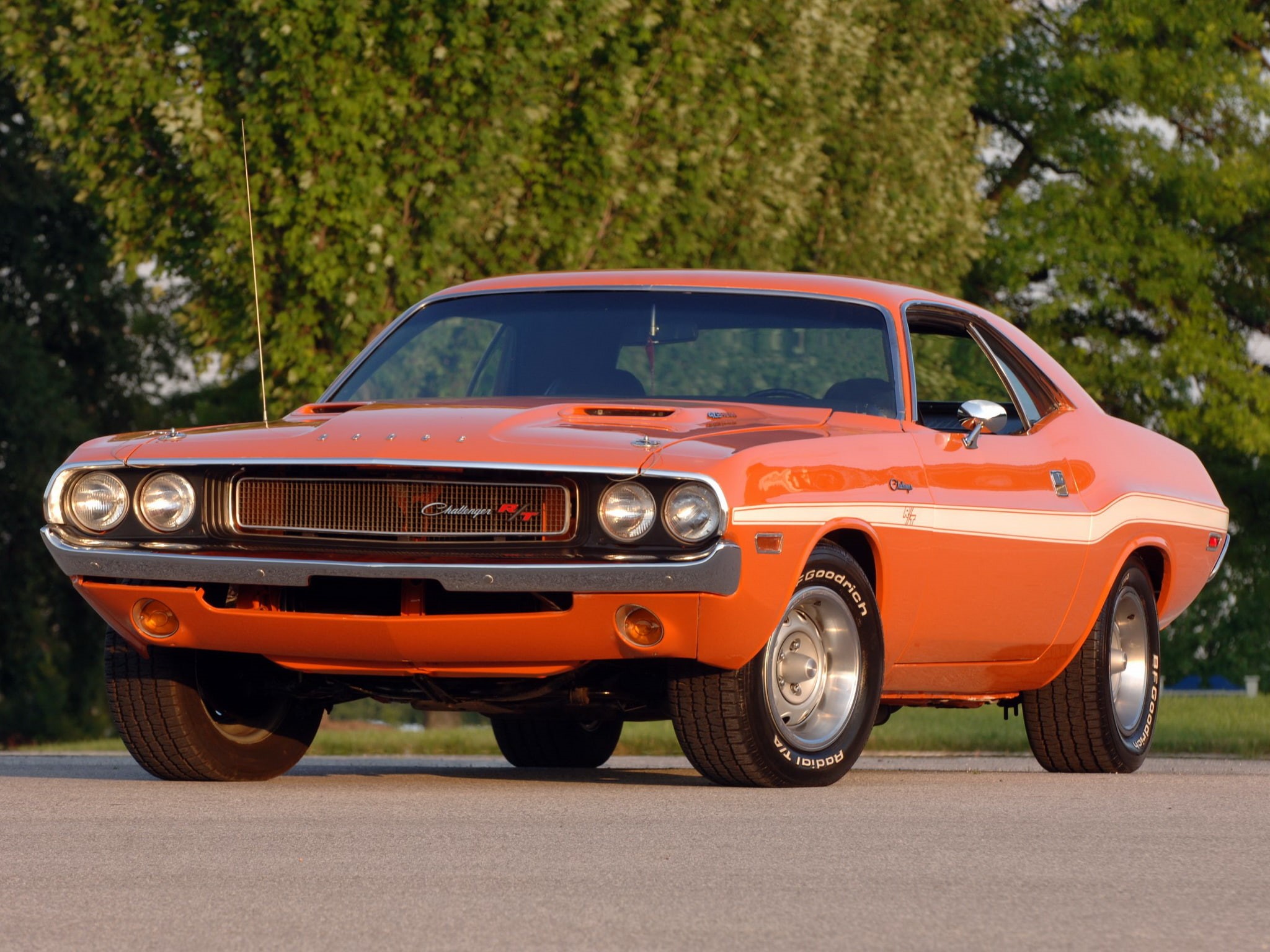 dodge, classic, r t, muscle, 1080P, challenger, 1970, HD Wallpaper