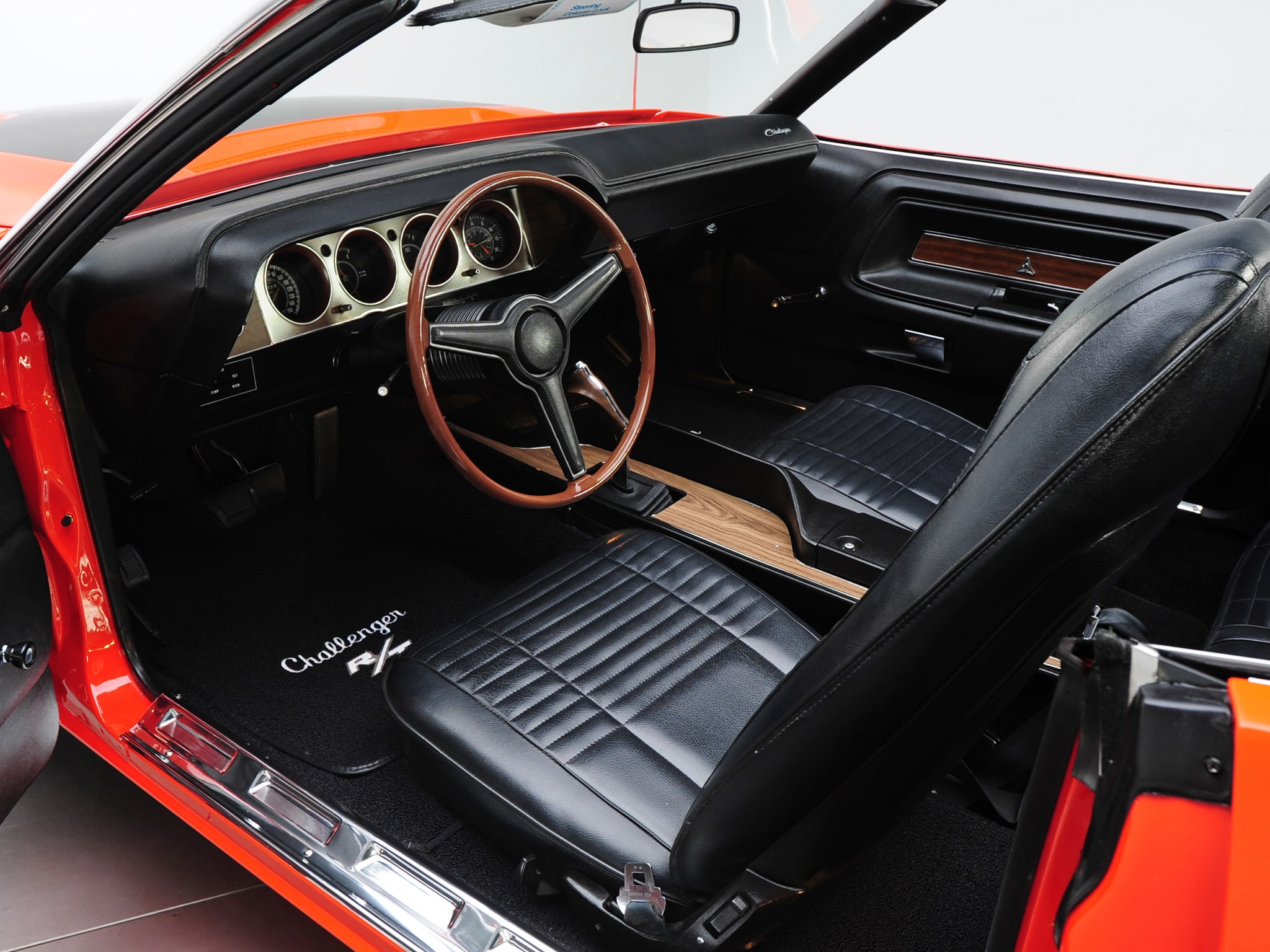 convertible, 1080P, r t, muscle, dodge, magnum, challenger, 383, interior, classic, 1970, HD Wallpaper