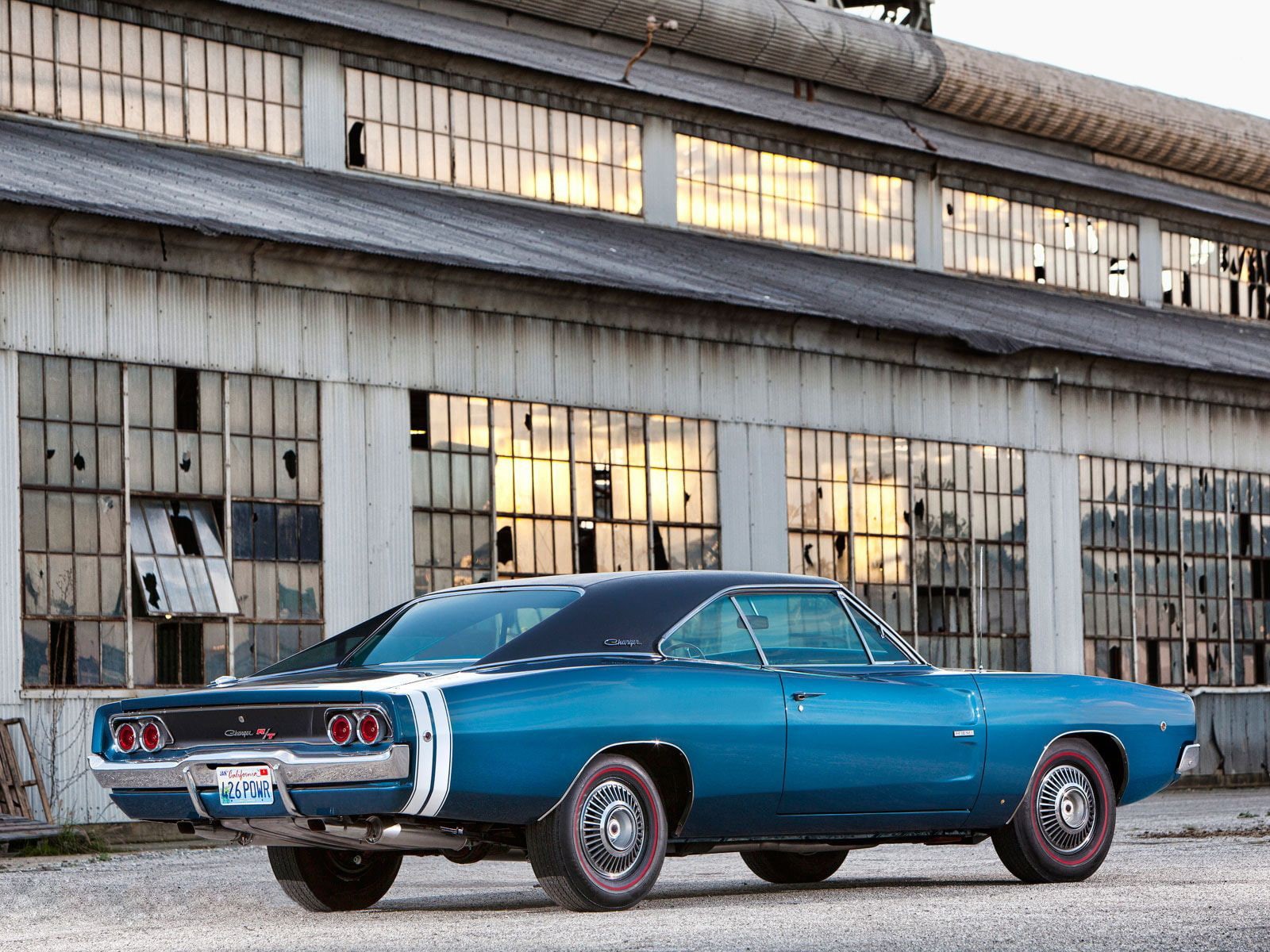 720P, muscle, r t, dodge, hemi, classic, charger, 426, 1968, HD Wallpaper