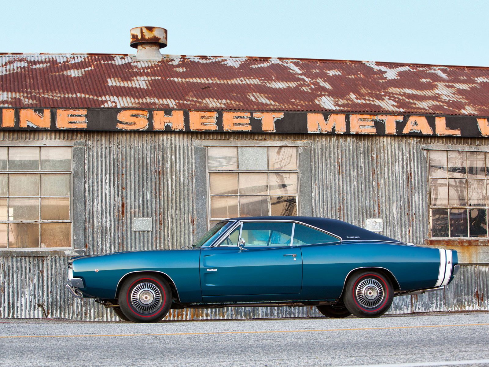 dodge, muscle, r t, 426, 720P, hemi, charger, classic, 1968, HD Wallpaper