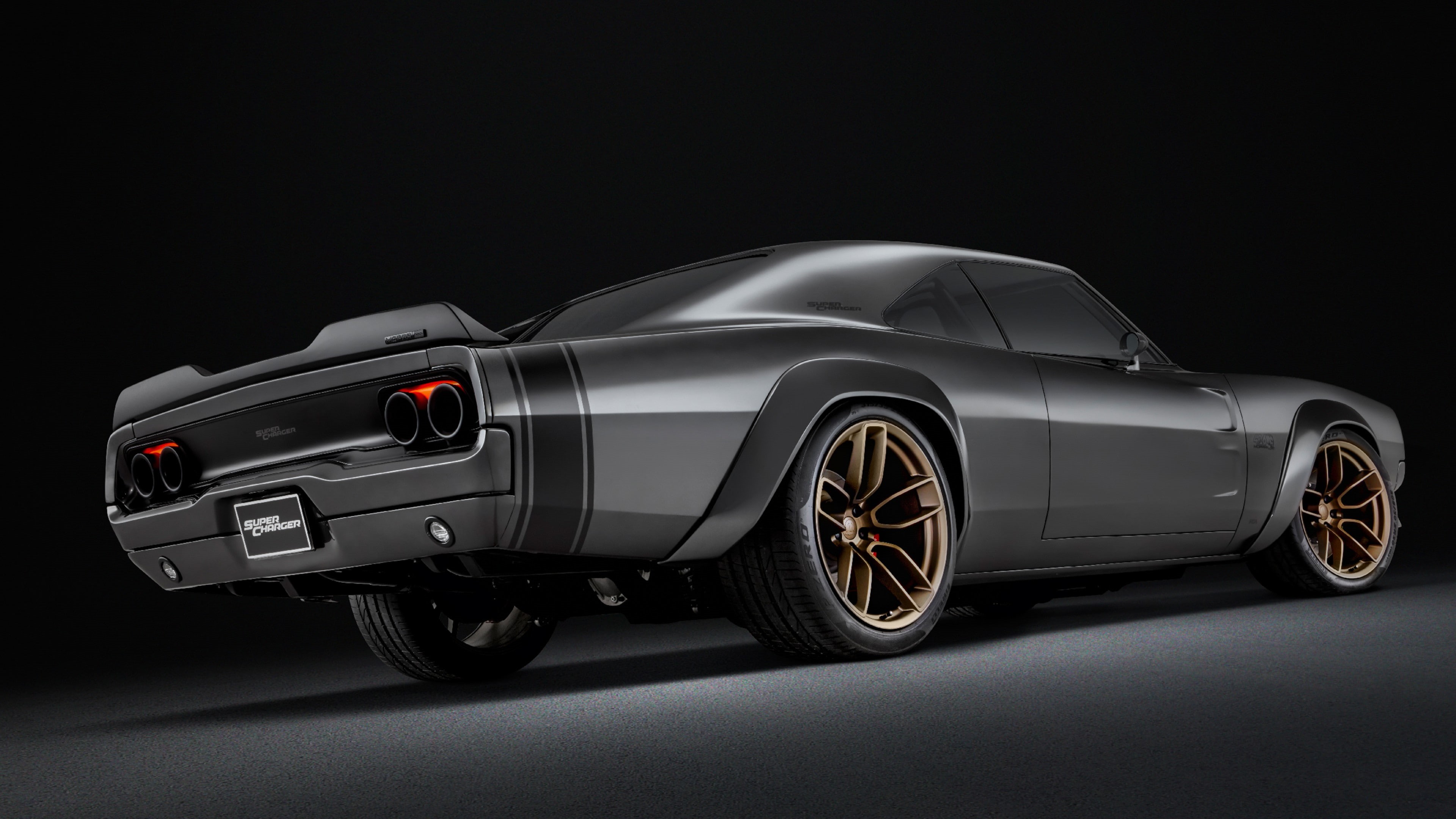 2018 Cars, Dodge Super Charger 1968, 4K, 4K, HD Wallpaper