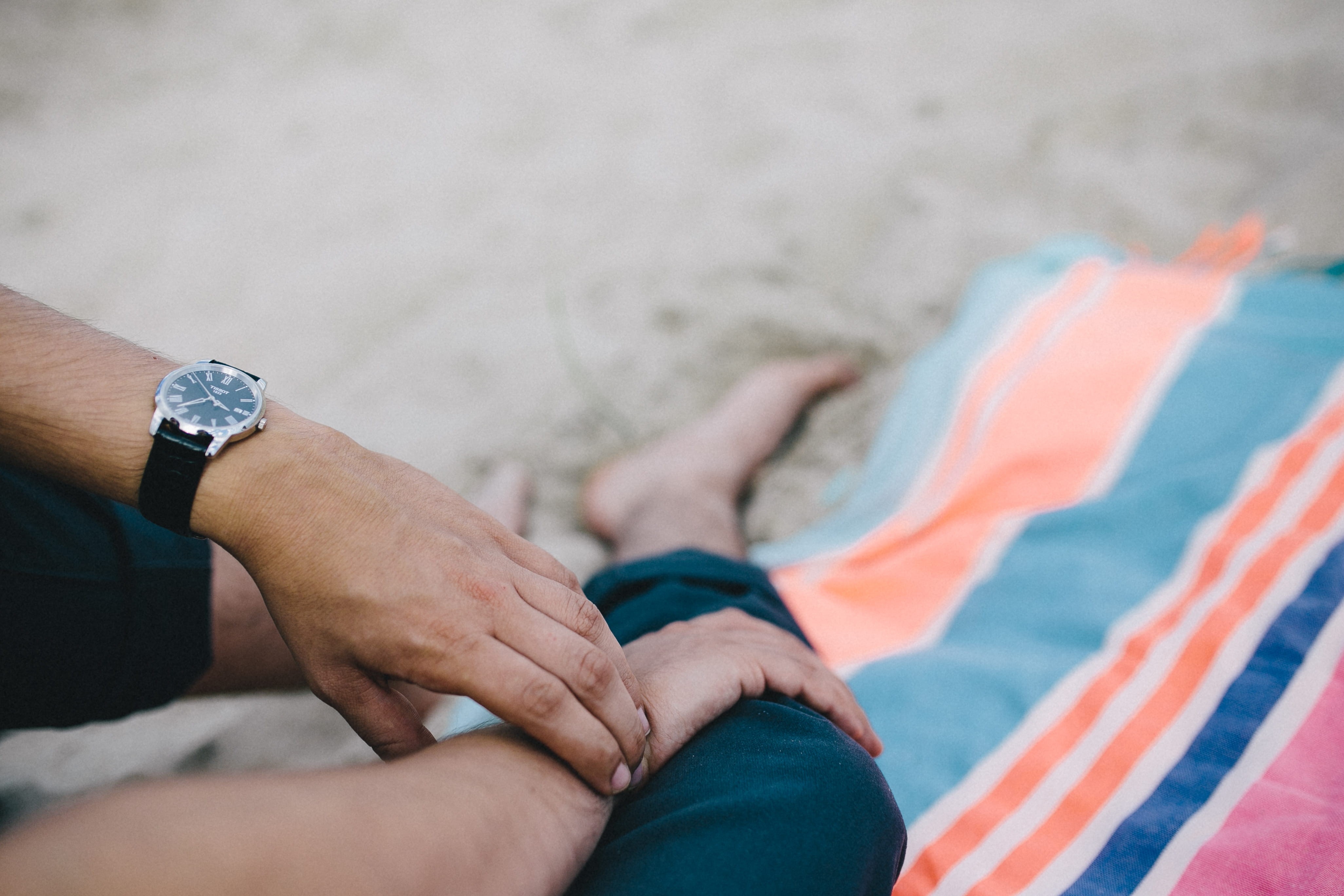 shorts, lifestyles, together, human hand, sitting, holidays, adults Only, two people, blanket, men, 4K, women, one Person, couple - relationship, males, HD Wallpaper