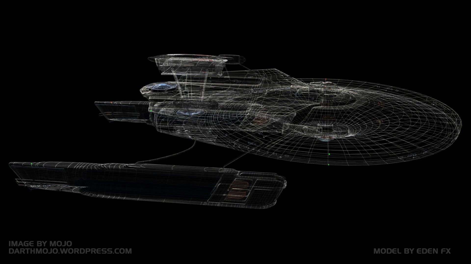 technology, close-up, movies, creativity, black background, spaceship, pattern, cut out, black color, 1080P, single object, Star Trek, design, gray, studio shot, HD Wallpaper
