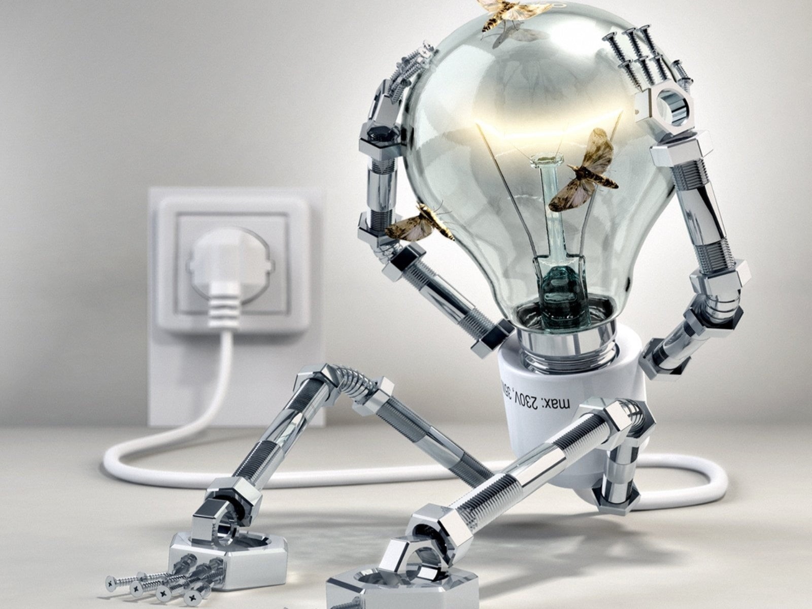 hospital, technology, men, equipment, machinery, industry, people, silver colored, illustration, backgrounds, three Dimensional, cyborg, connection, three-dimensional Shape, HD Wallpaper