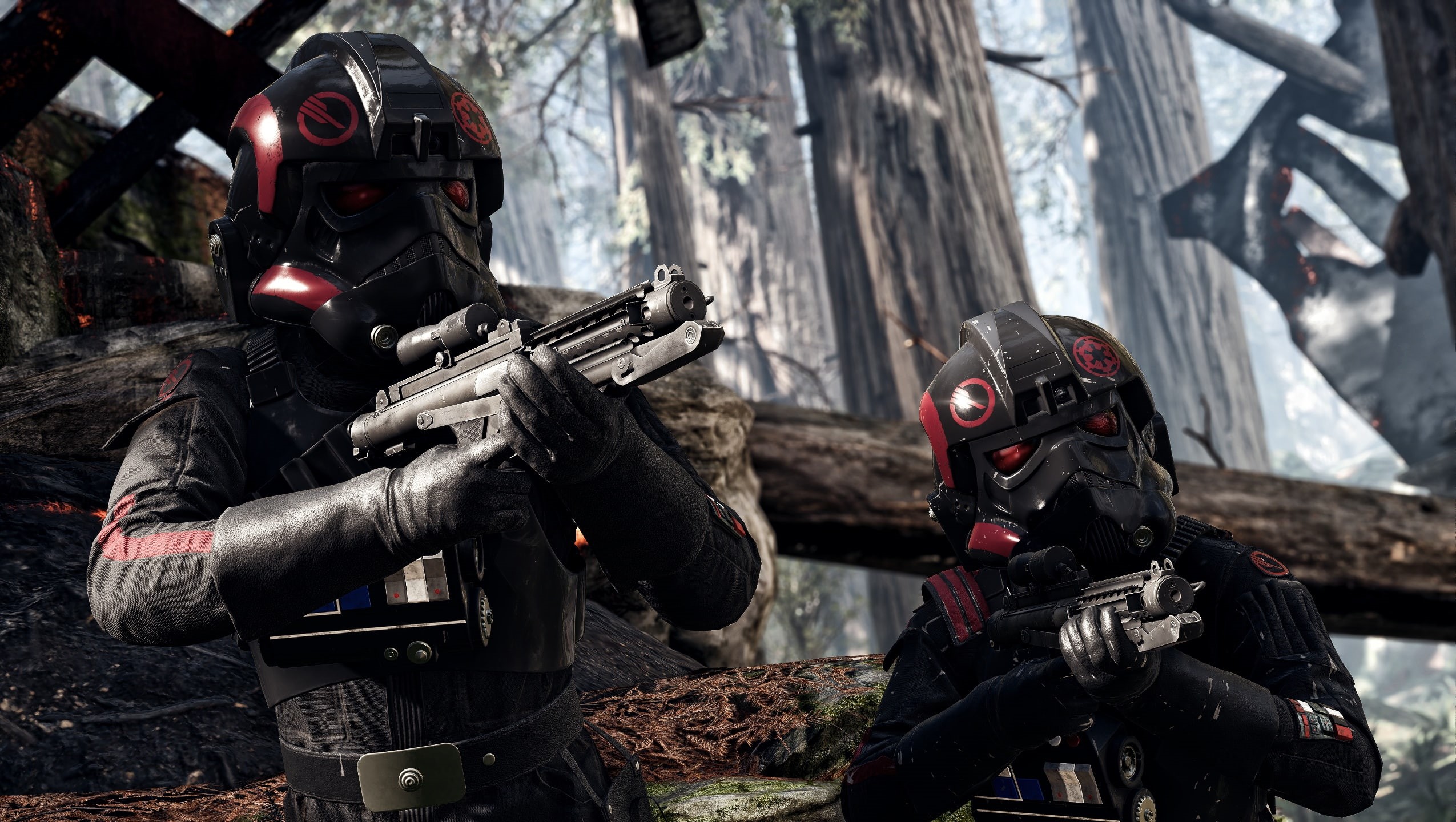 protective workwear, video games, headwear, people, clothing, Star Wars, real people, protection, helmet, day, 1080P, Star Wars Battlefront II, gun, government, HD Wallpaper