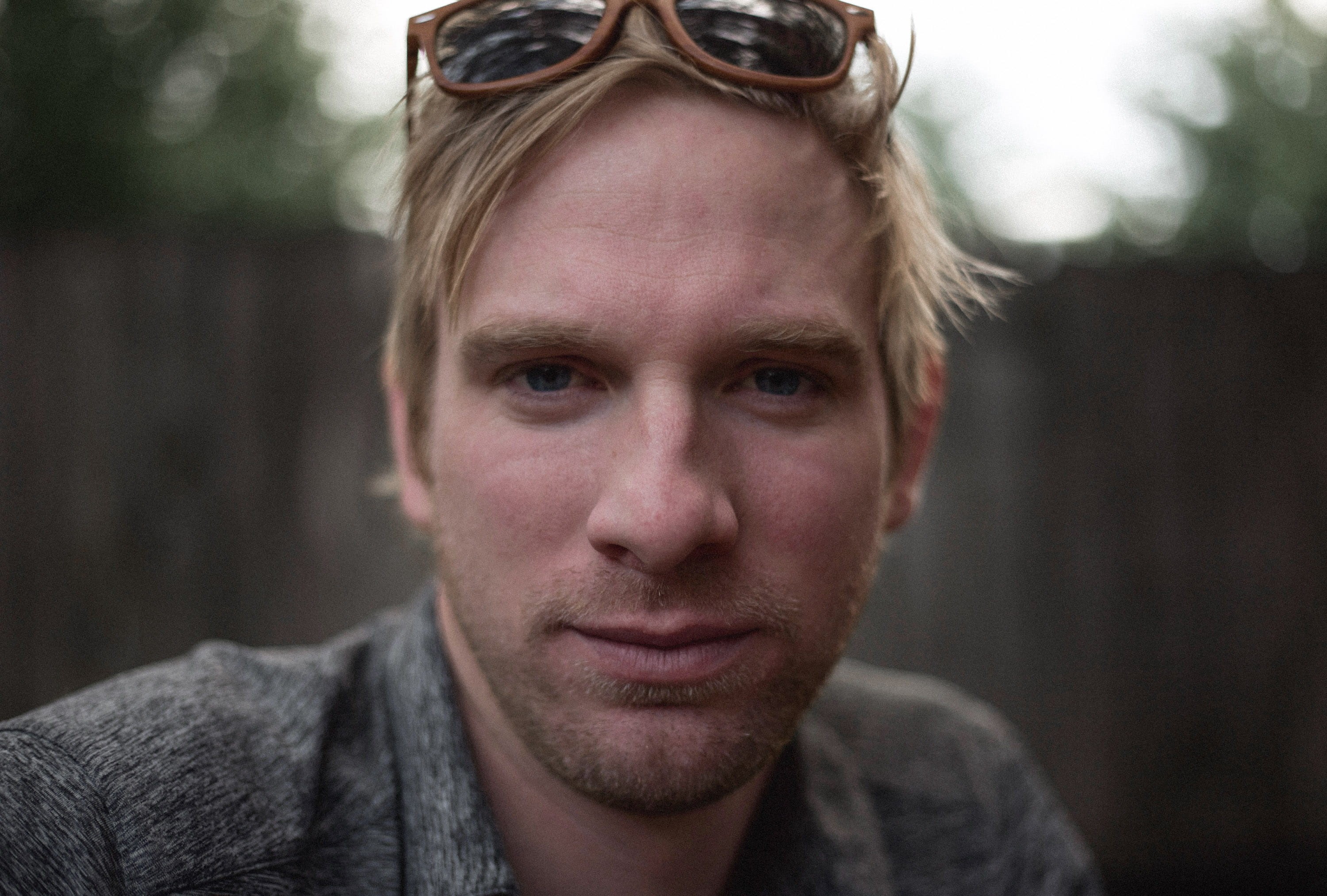 looking, caucasian, selfie, sunglasses, man, milwaukee, beard, eyes, upclose, young adult, blond hair, person, beautiful people, smiling, human, cuteman, HD Wallpaper