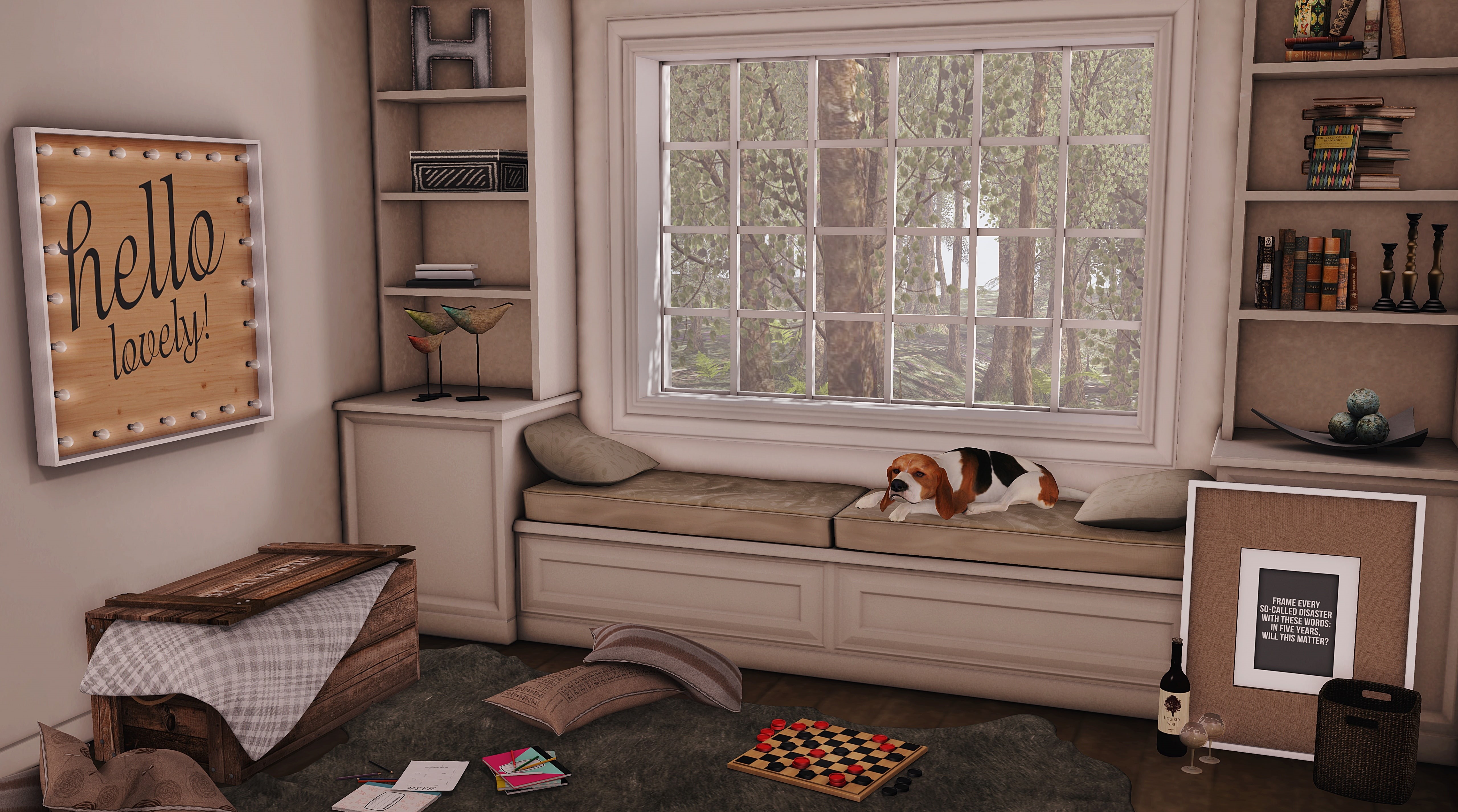 architecture, home, mudhoney, canine, cheekypea, fameshed, sculptycreations, 5K, home interior, domestic animals, spot, enchantment, studioskye, transparent, HD Wallpaper