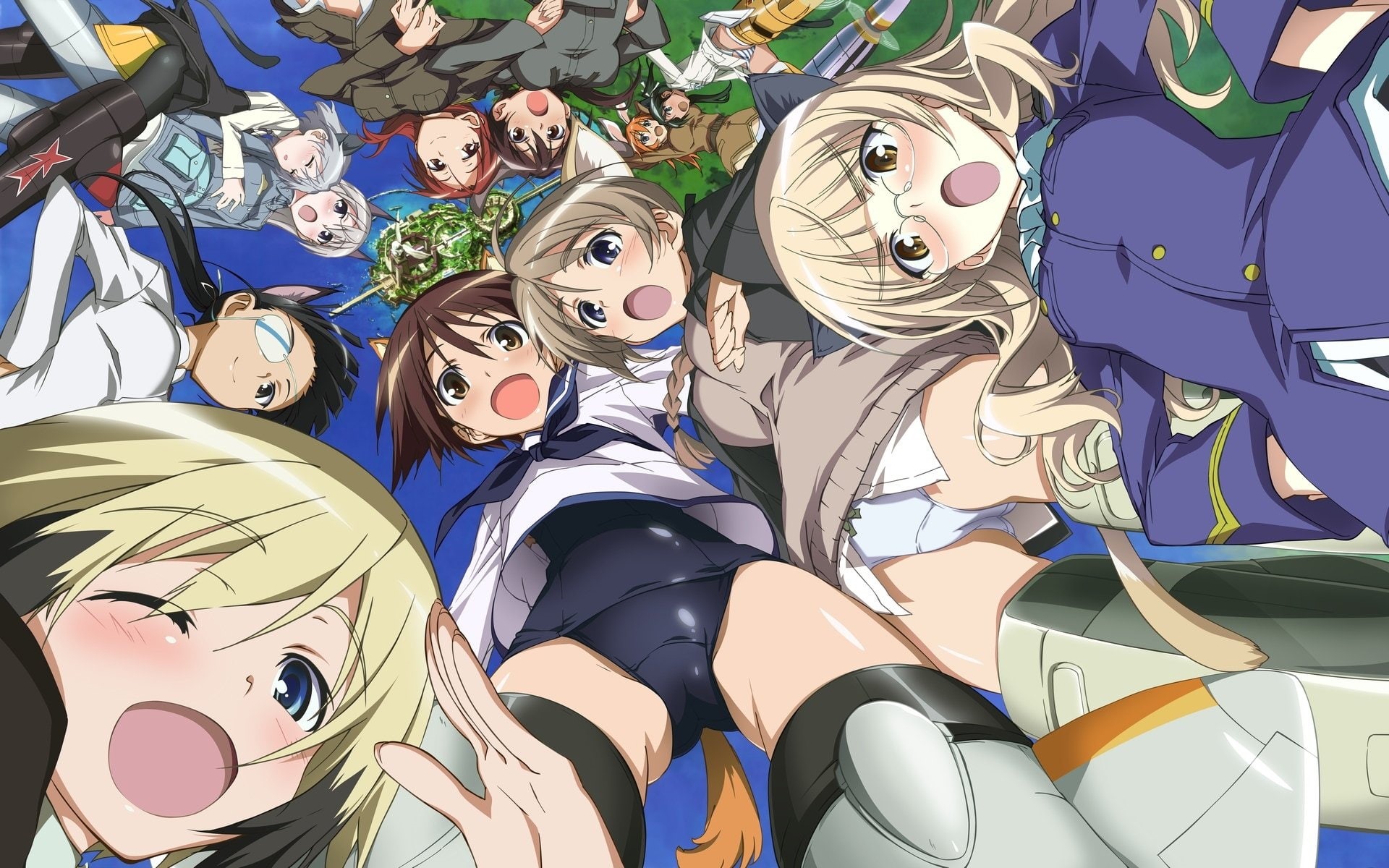 Strike Witches, Anime, 1080P, HD Wallpaper