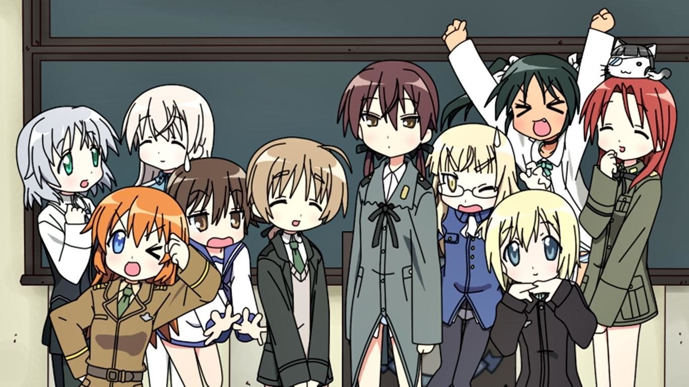 Anime, Strike Witches, 720P, HD Wallpaper
