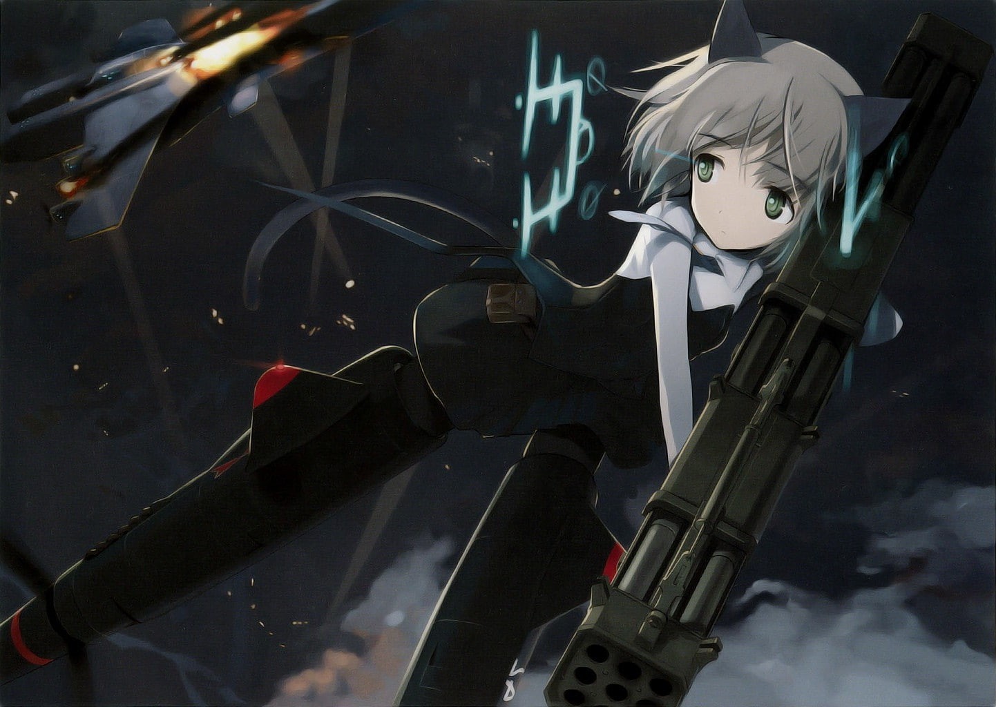 Anime Girls, Sanya V. Litvyak, 720P, Strike Witches, HD Wallpaper
