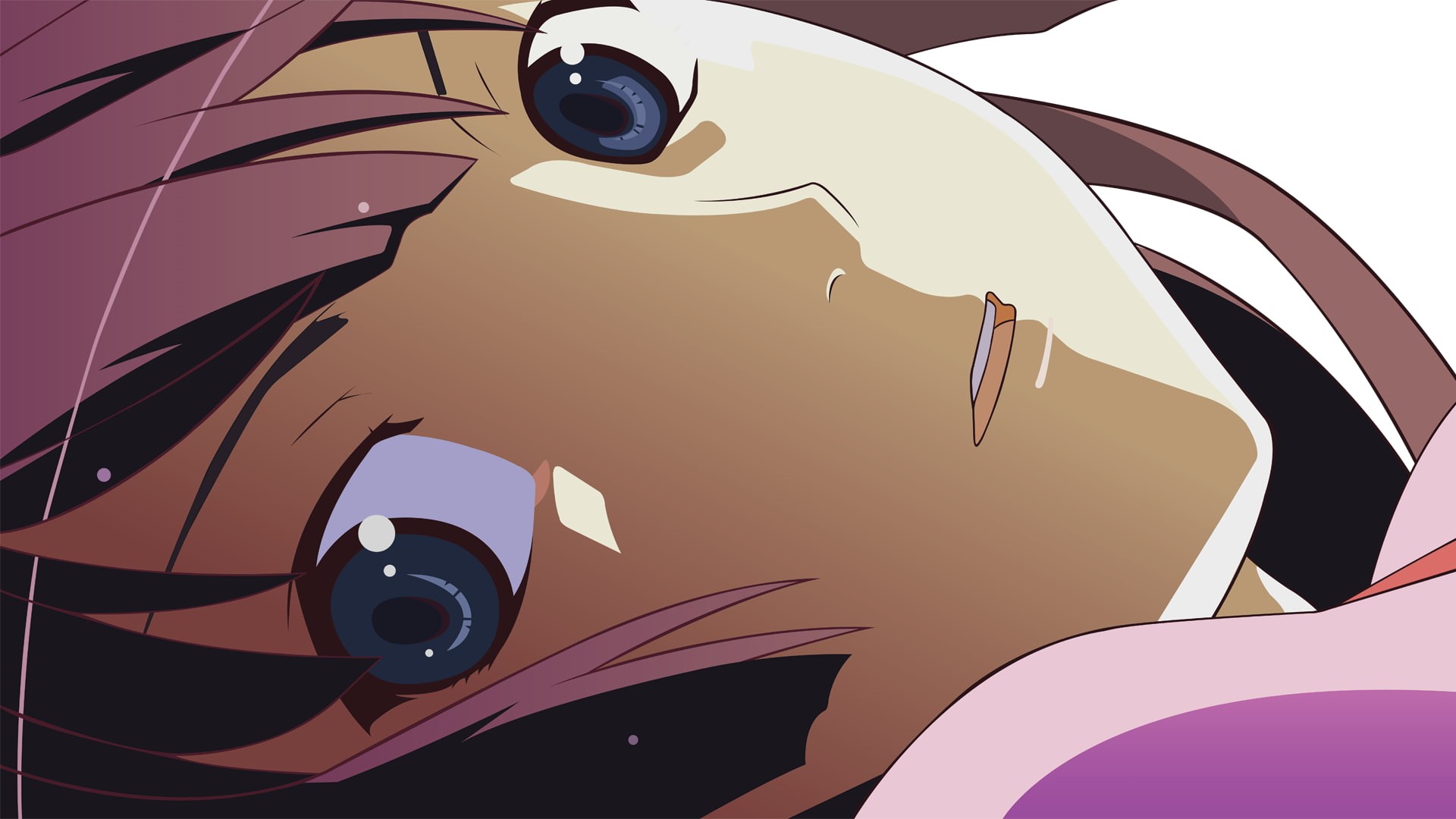 Monogatari Series, 1080P, anime girls, anime, Senjougahara Hitagi, HD Wallpaper
