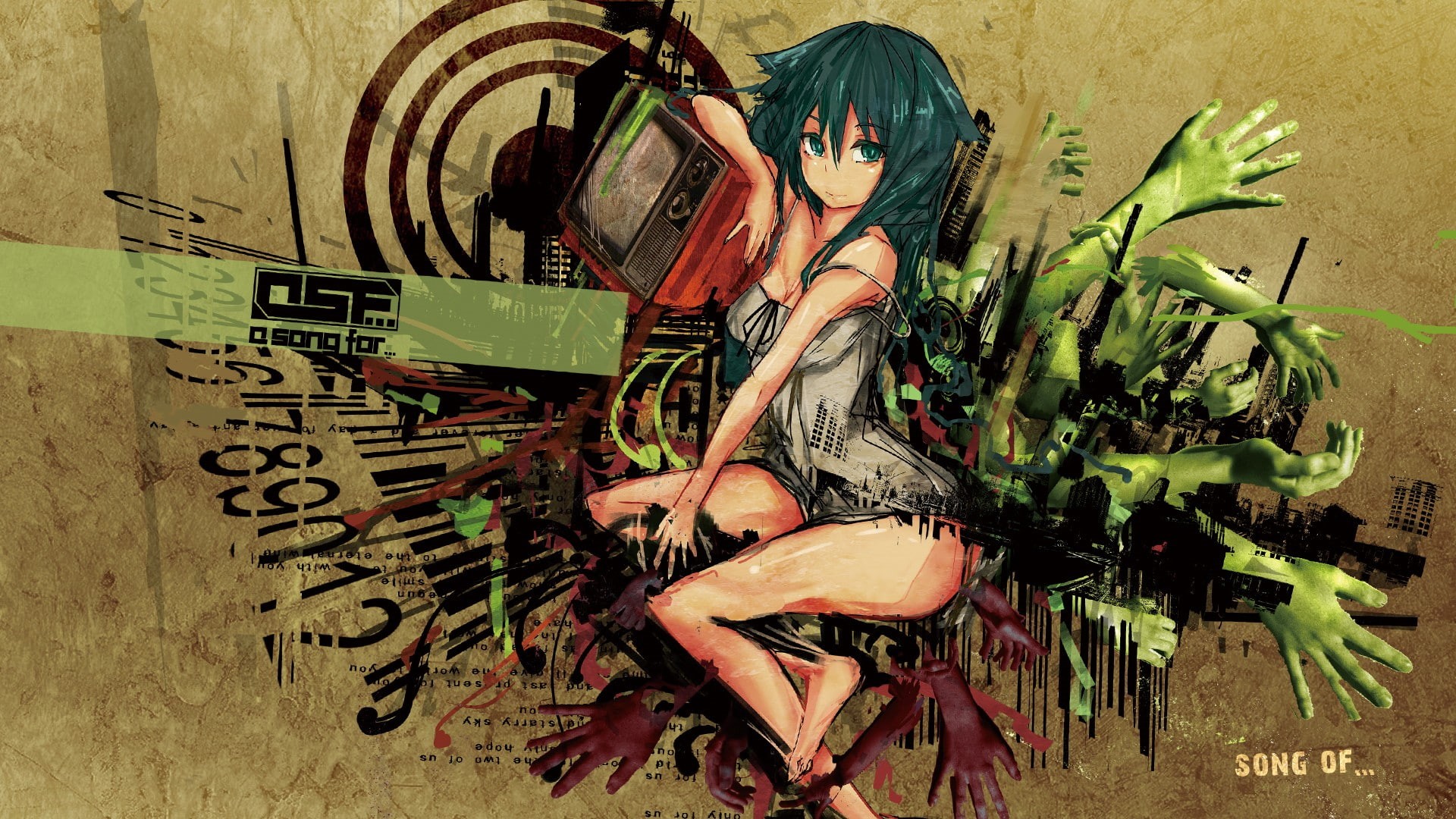 1080P, Saya no Uta, anime, anime girls, HD Wallpaper