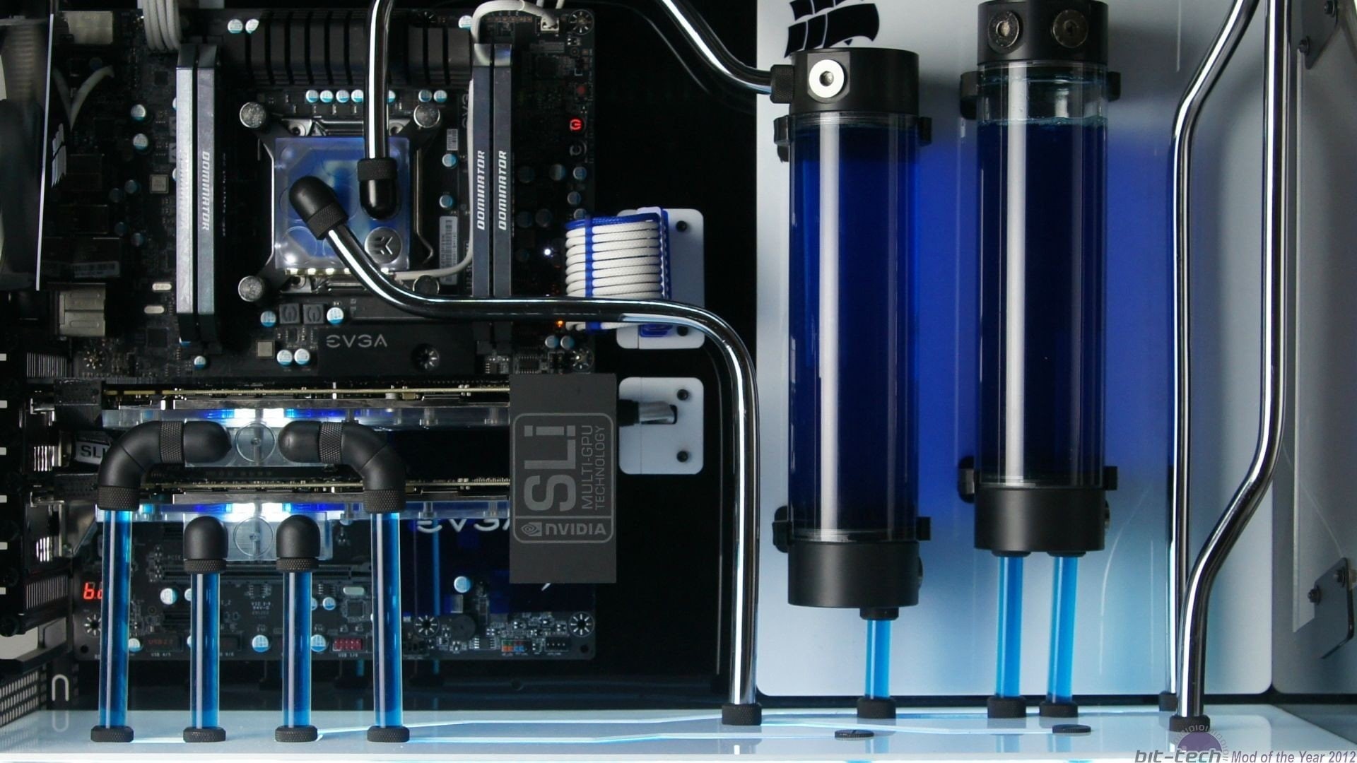 sli water cooling cpu motherboards evga intel corsair overclocking pcb, 1080P, HD Wallpaper