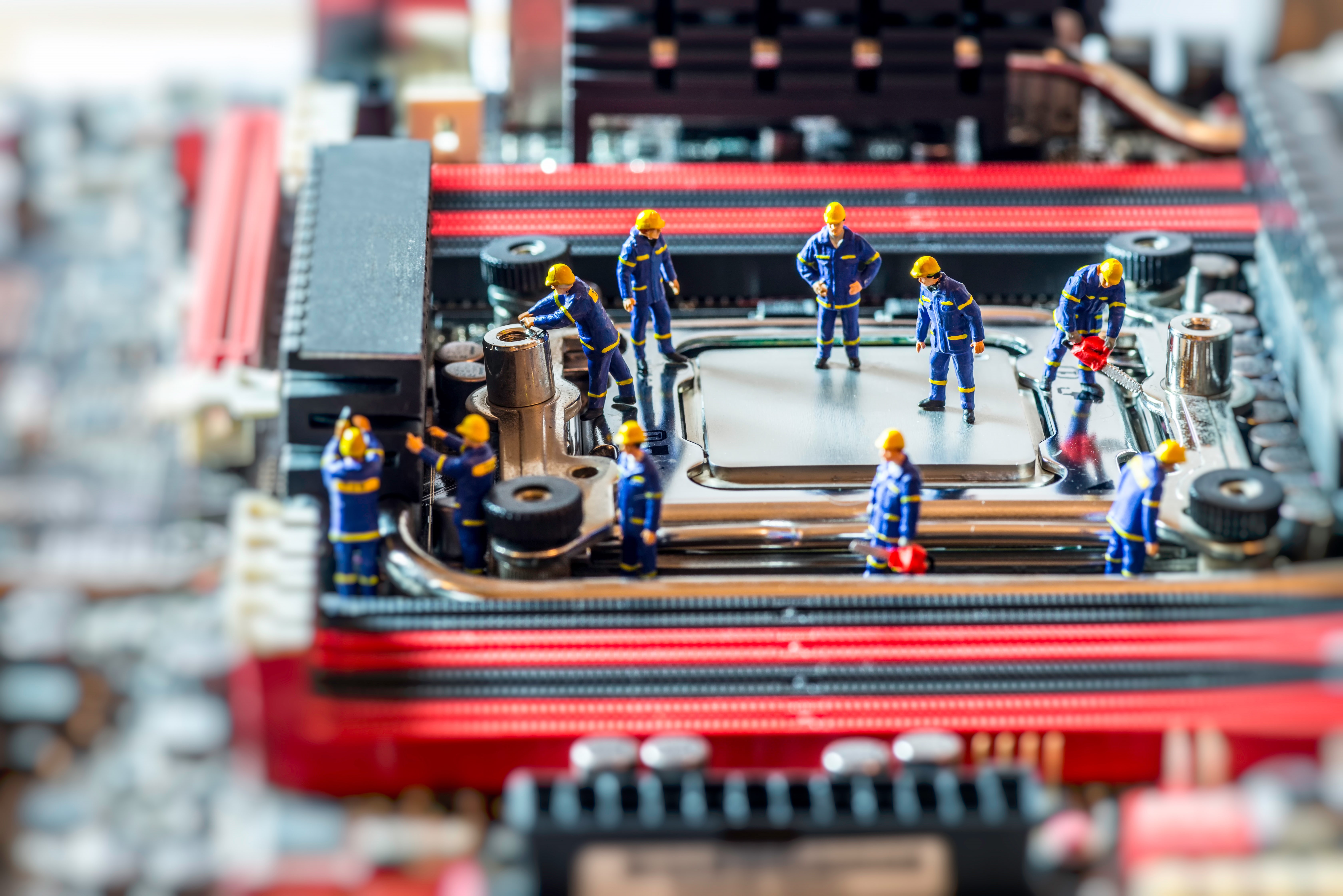 dolls, 5K, motherboard, board, HD Wallpaper