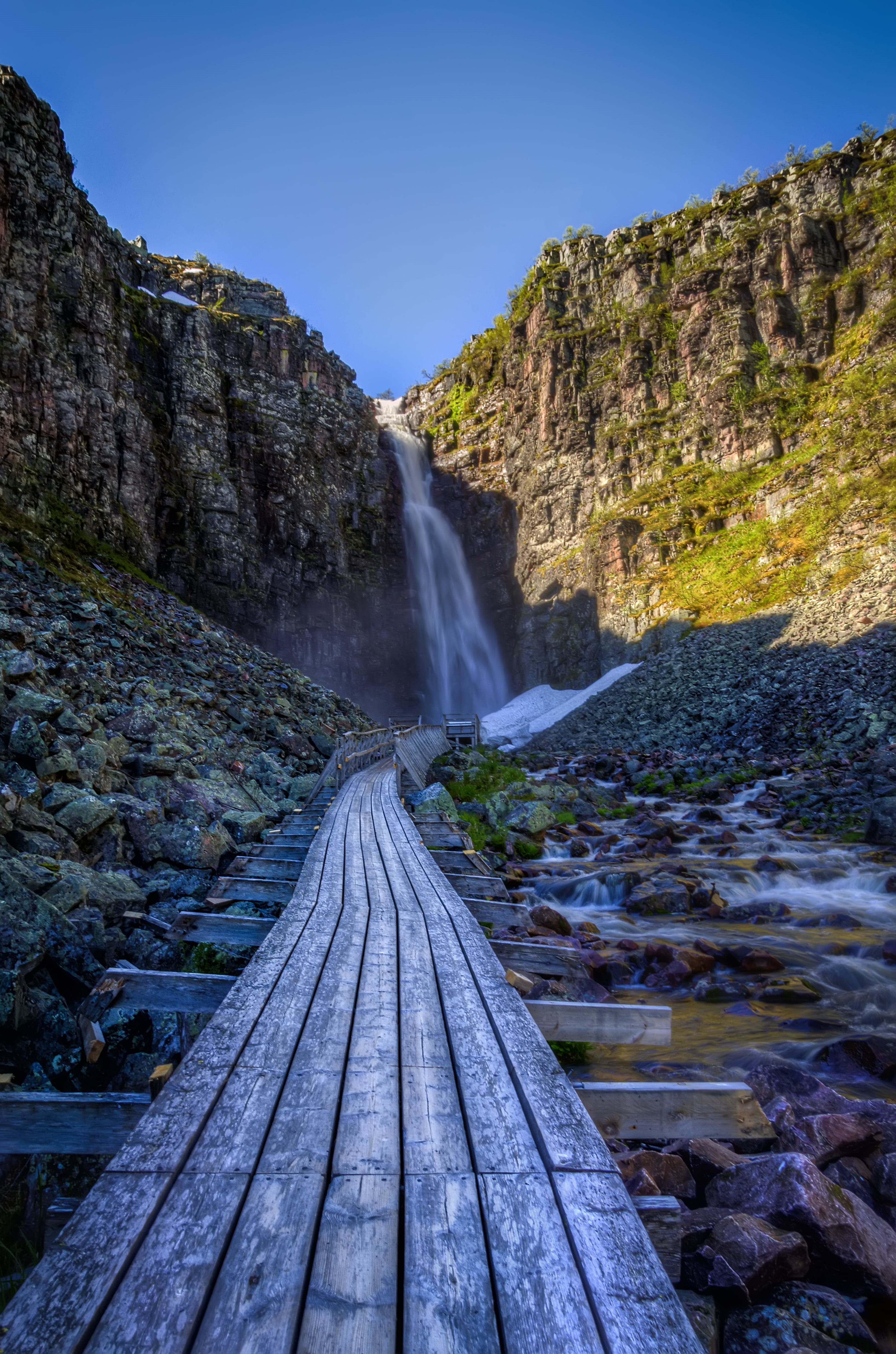 wood, graphed, stream, waterfalls, travel, rocks, shower, rock - Object, beauty In Nature, mountain, cliffs, photo, forest, outdoor, Way, waterfall, nature, Phone HD Wallpaper