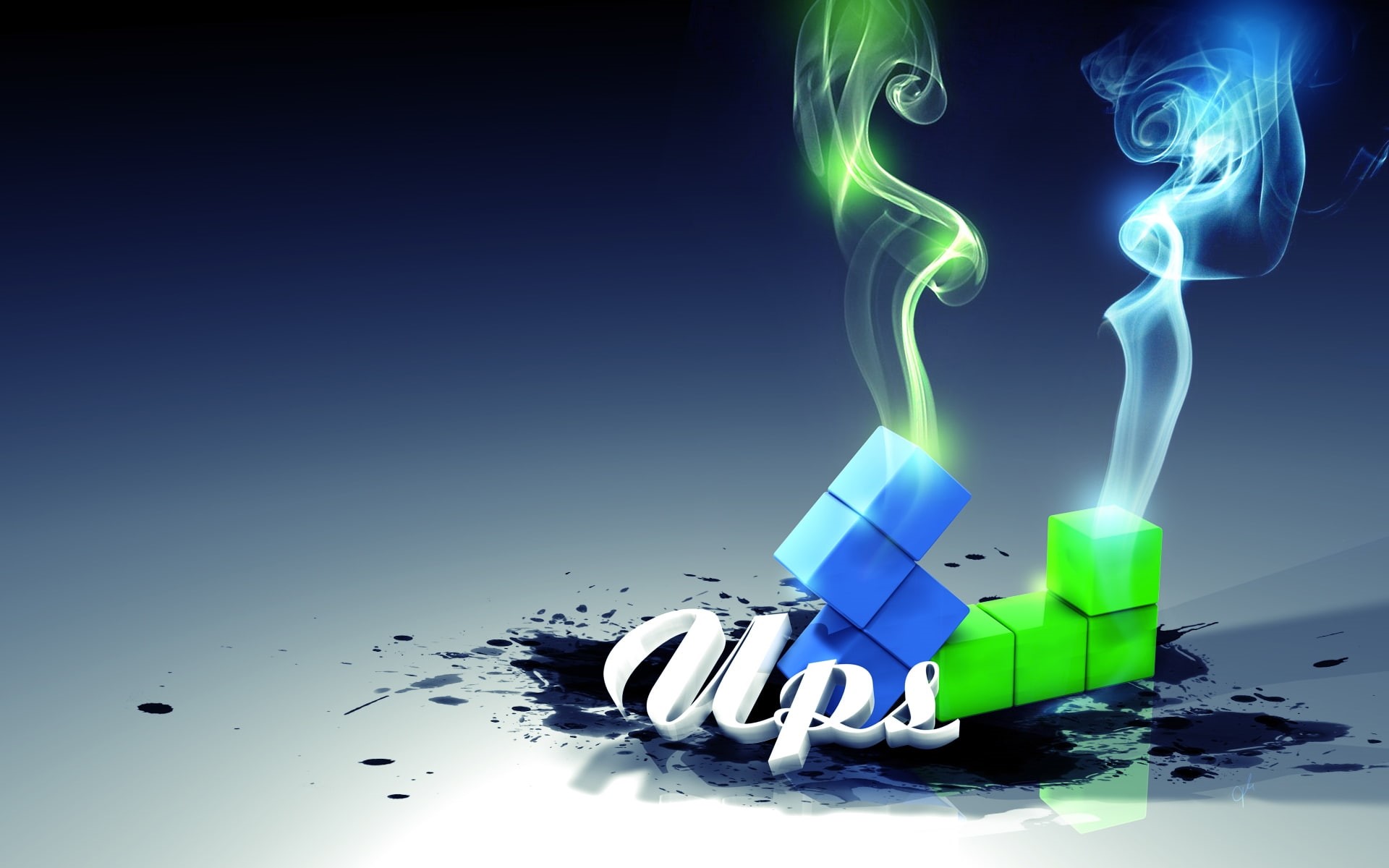 1080P, word, tetris, smoke, HD Wallpaper