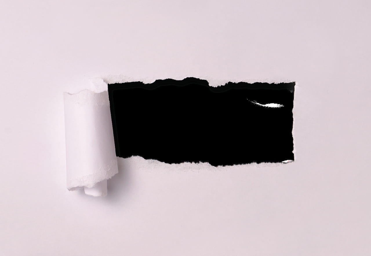 copy space, document, cut, white background, mylene, frame, empty, white color, hole, no people, texture, black color, chart, blank, tear, studio shot, HD Wallpaper