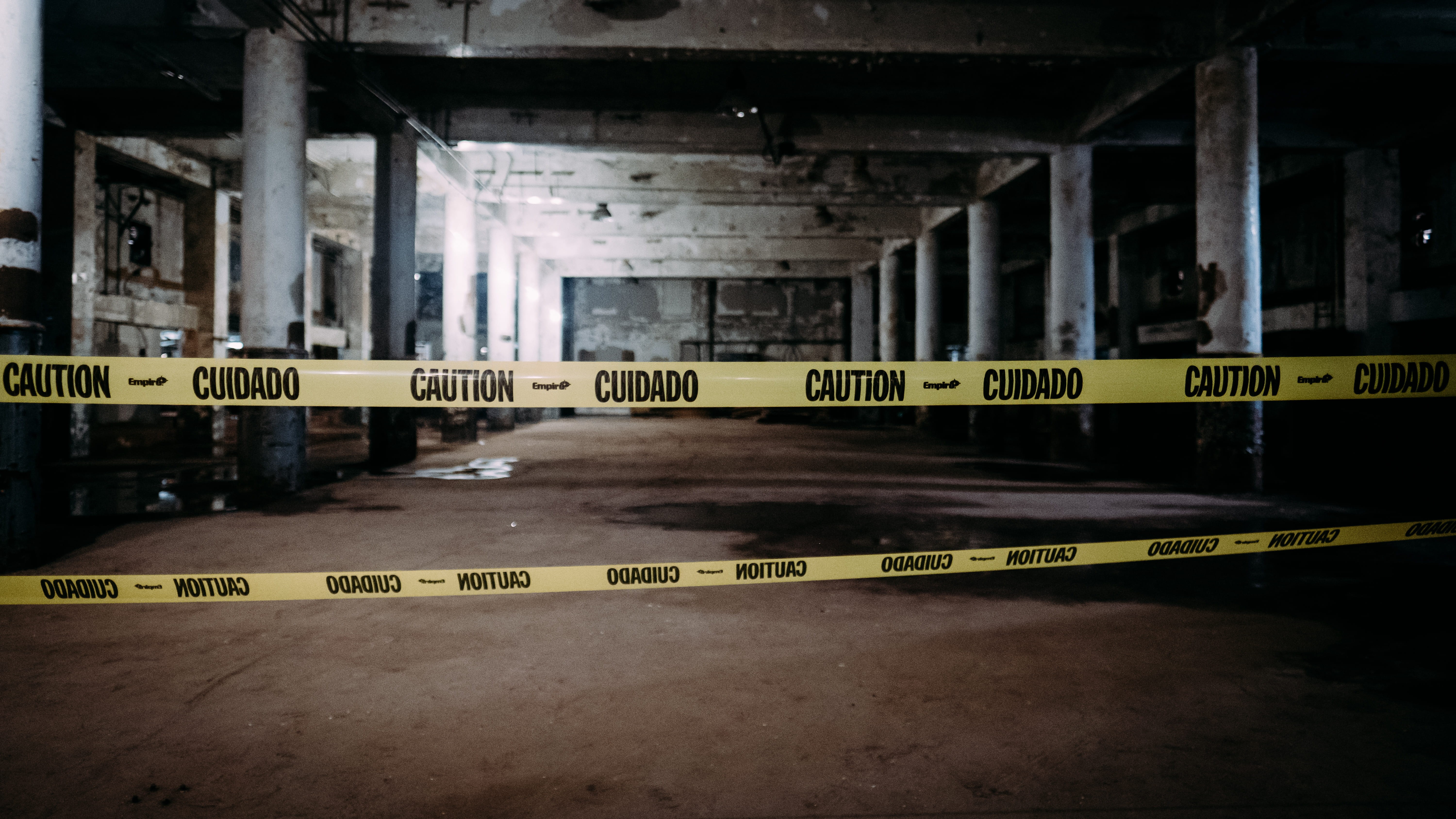 communication, building, cordon tape, built structure, architecture, transportation, government, indoors, architectural column, social issues, caution, HD Wallpaper