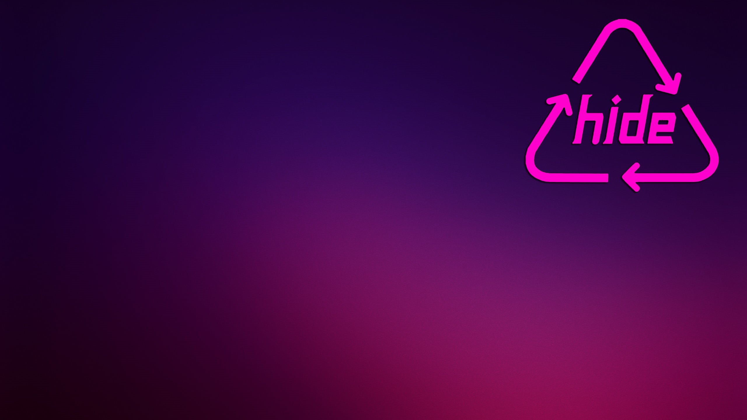 dark, neon, symbol, simplicity, minimalism, illuminated, sign, typography, hide, studio shot, close-up, indoors, pink color, text, copy space, blue, communication, HD Wallpaper