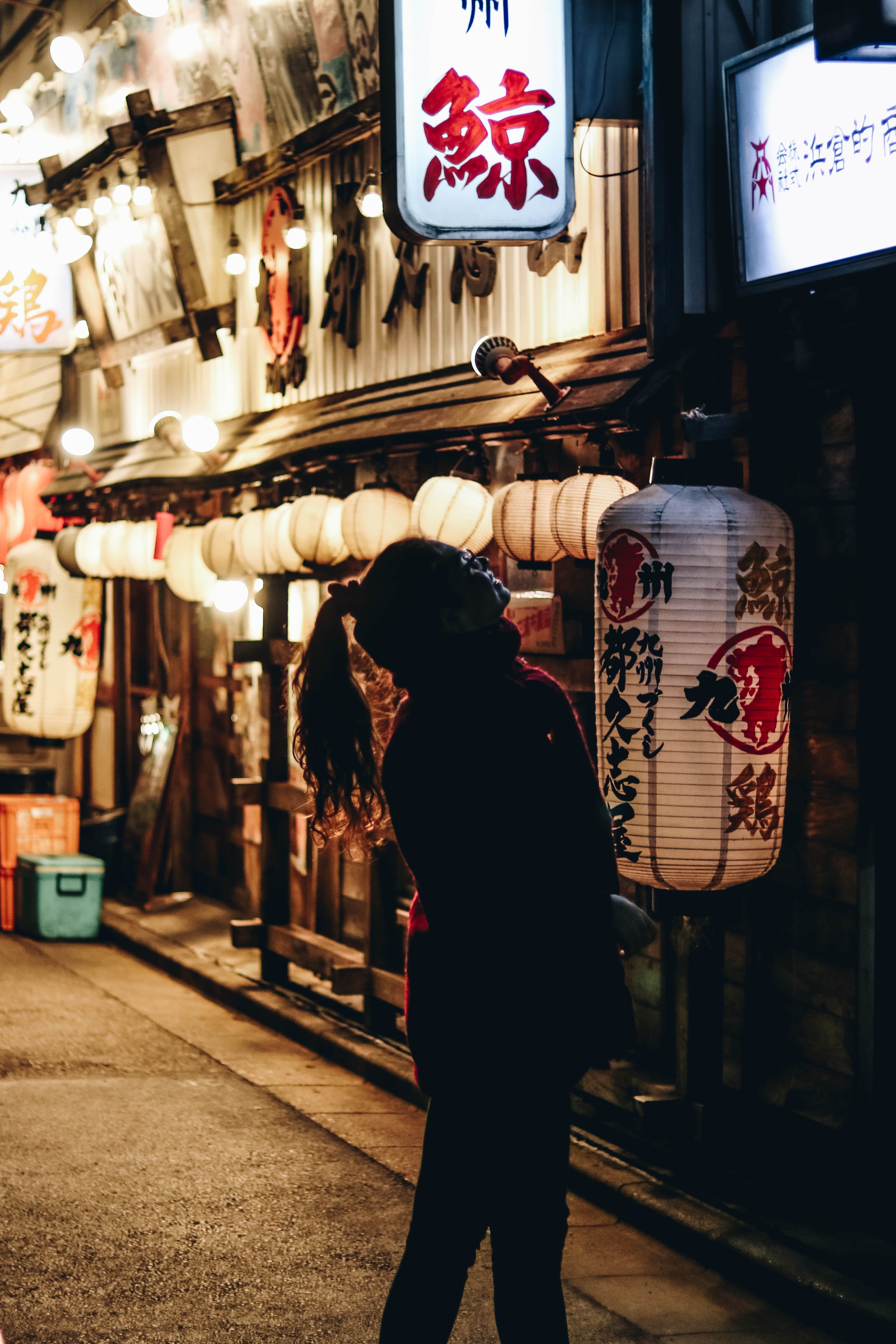 casual clothing, real people, street, china town, chinese culture, architecture, standing, paper, chinese writing, leisure activity, beside, text, lantern, Phone HD Wallpaper