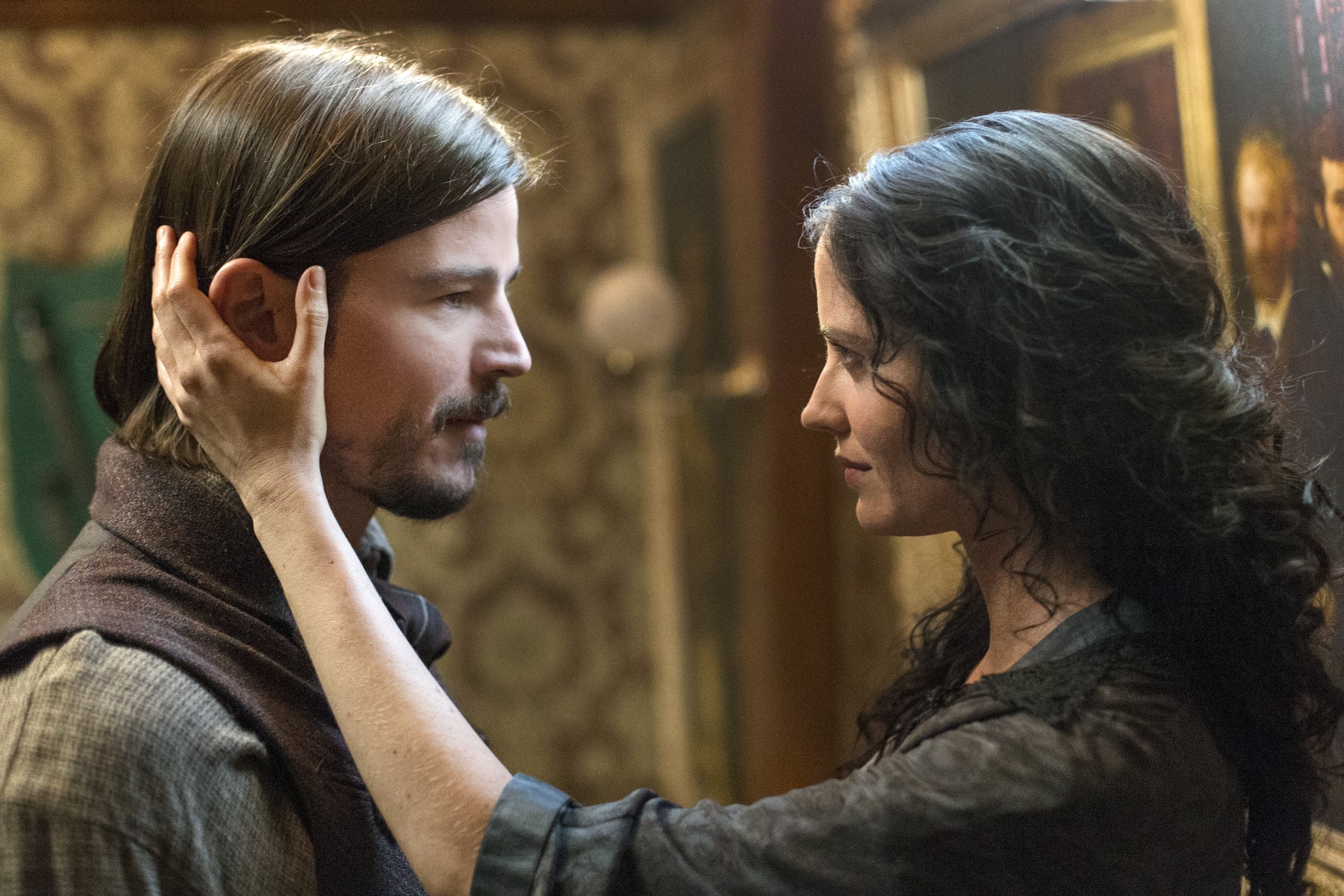 Josh Hartnett, werewolf, tv series, fantasy, Penny Dreadful (TV Series 2014–2016), penny dreadful, Eva Green, couple, 2K, HD Wallpaper
