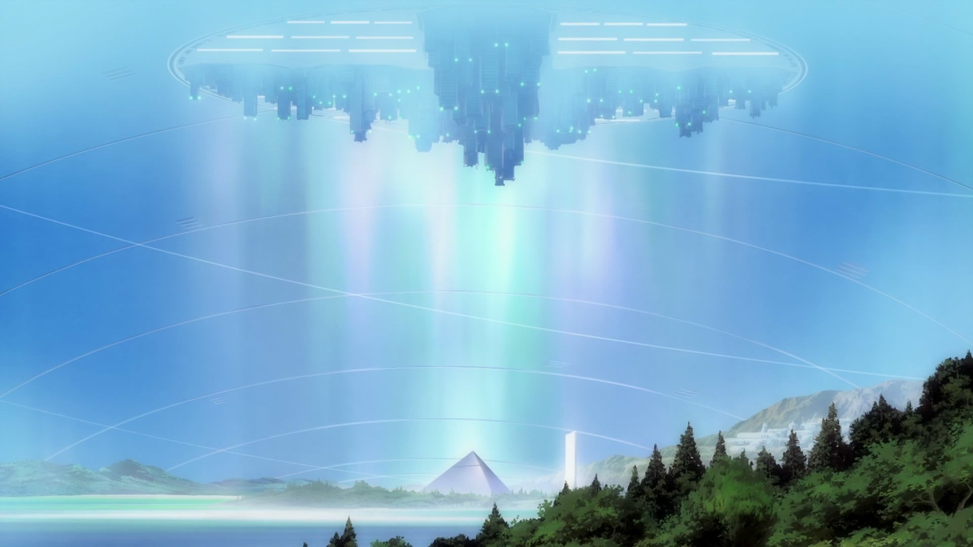 cloud - sky, transportation, travel, reflection, beauty in nature, outdoors, Evangelion: 1.0 You Are (Not) Alone, 1080P, sky, nature, Evangelion, mode of transportation, HD Wallpaper