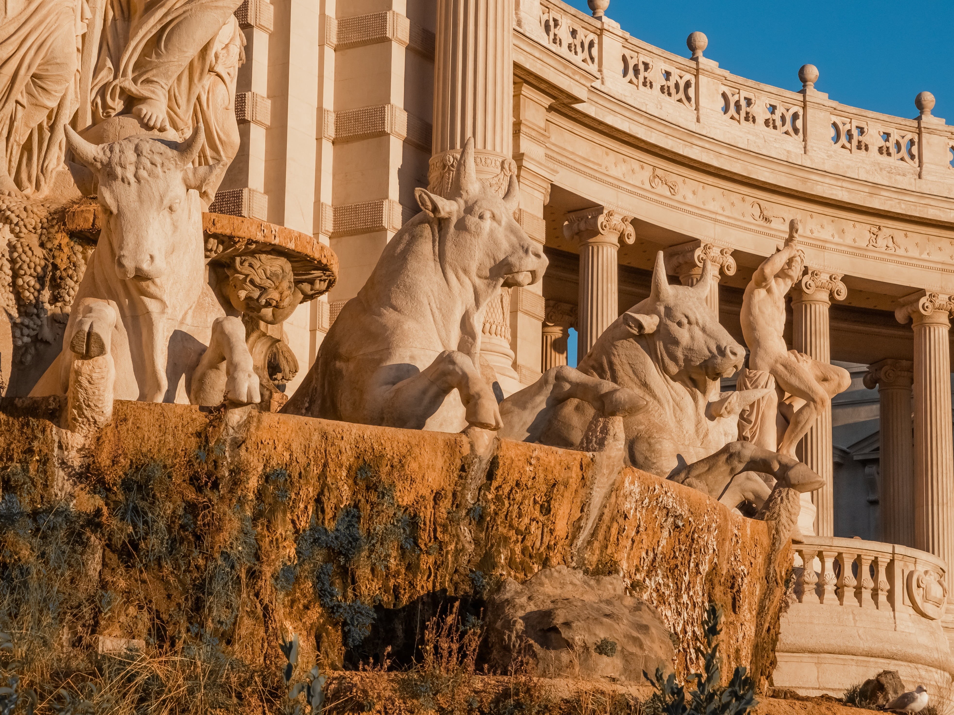 nature, daytime, ancient, tourism, art and craft, building, building exterior, government, concrete, the past, longchamp, outdoors, travel, baroque style, HD Wallpaper