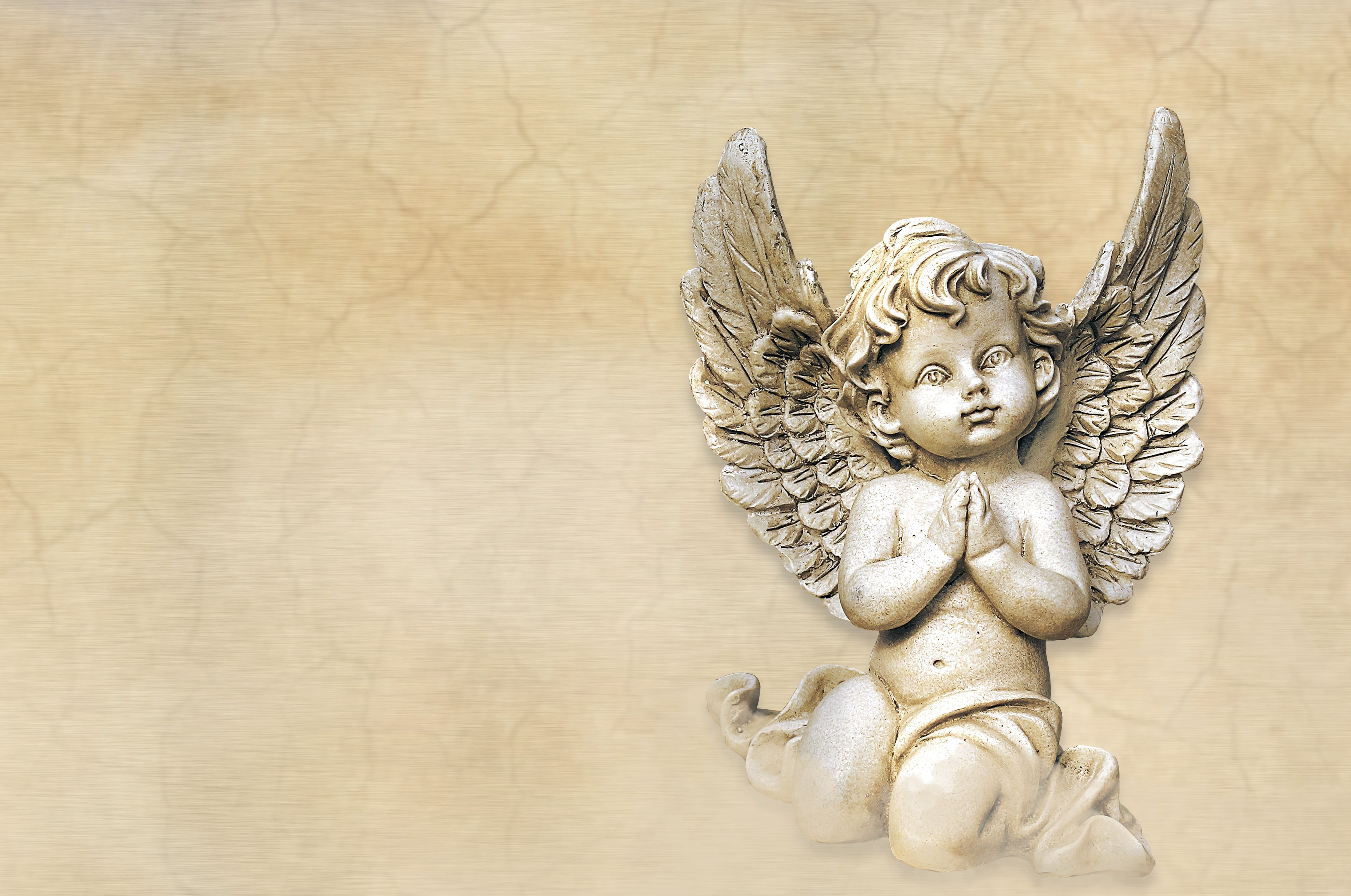 representation, statue, pray, metal, close-up, art, angel, 5K, craft, art and craft, human representation, creativity, artwork, antique, figures, faith, HD Wallpaper
