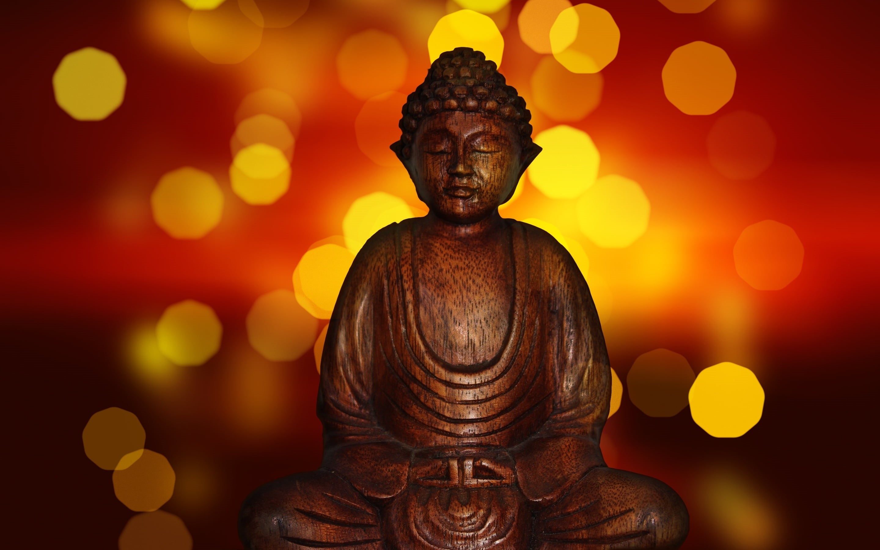 sculpture, representation, God, 2K, statue, belief, human representation, focus on foreground, Lord Buddha, no people, male likeness, architecture, spirituality, HD Wallpaper