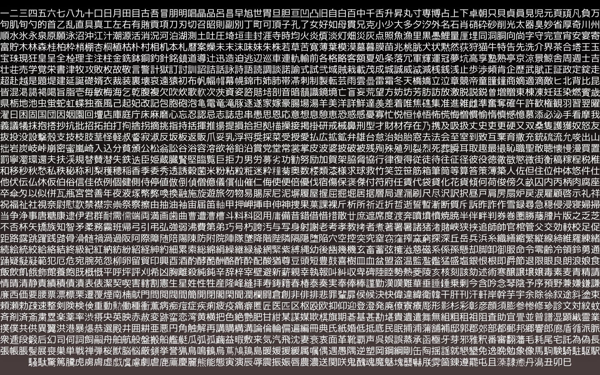 indoors, textured, pattern, text, arrangement, chinese, repetition, conformity, built structure, communication, in a row, close-up, no people, kanji, day, HD Wallpaper