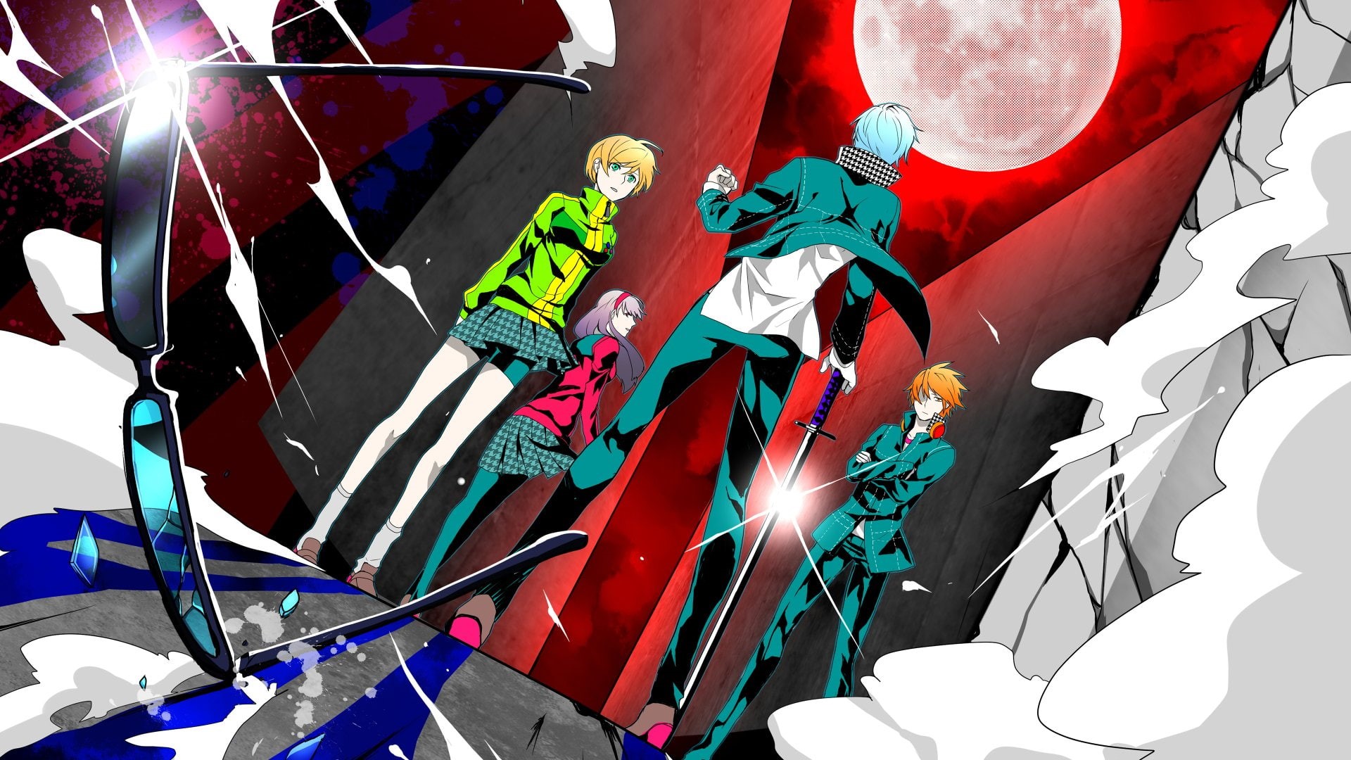 Persona 4, Chie Satonaka, Persona, Yukiko Amagi, Video Game, Yu Narukami, Yosuke Hanamura, 1080P, Anime, HD Wallpaper