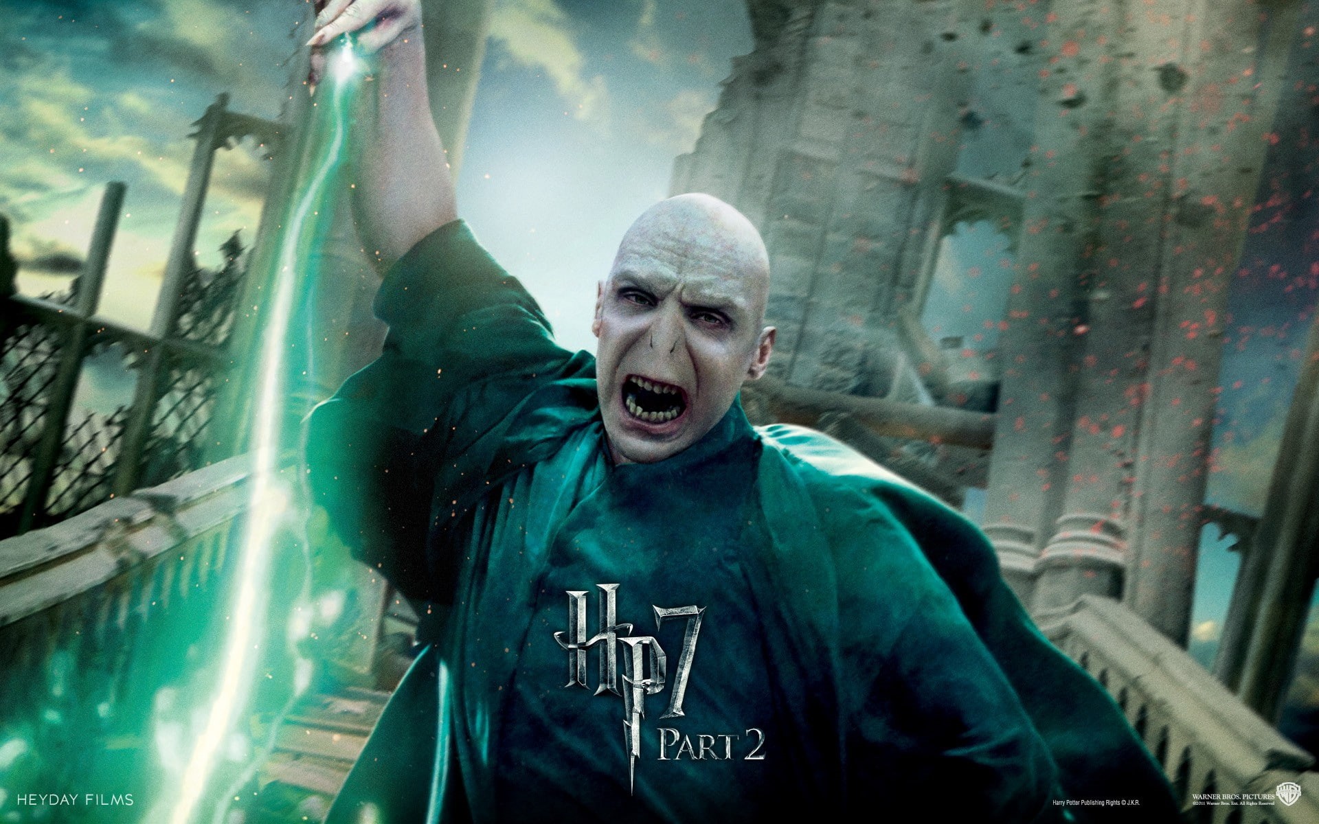 fantasy, harry, posters, hallows, deathly, voldemort, potter, movies, 1080P, magic, hogwarts, movie, film, HD Wallpaper
