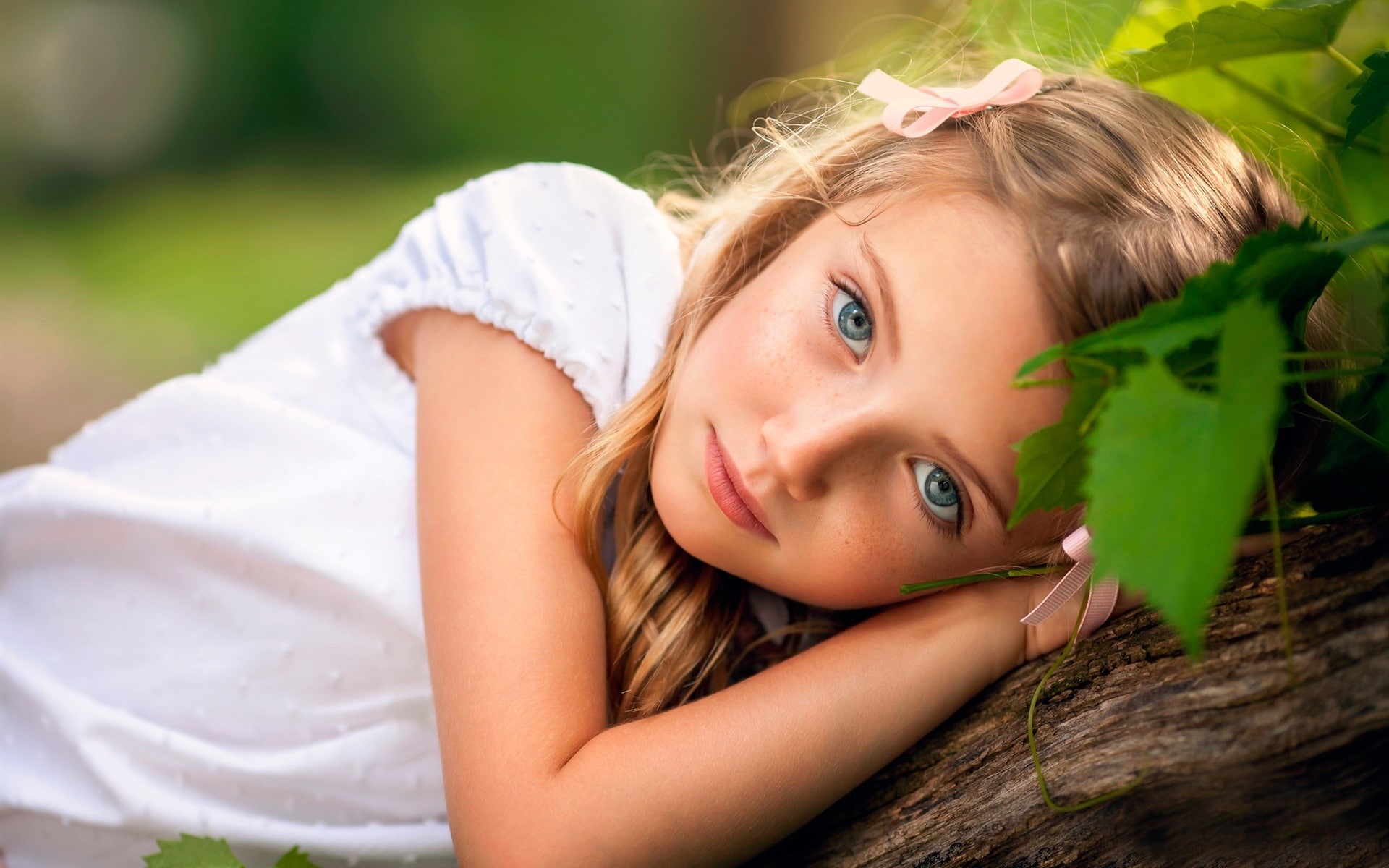 1080P, Girl, Blonde, Hair, Child, Cute, HD Wallpaper