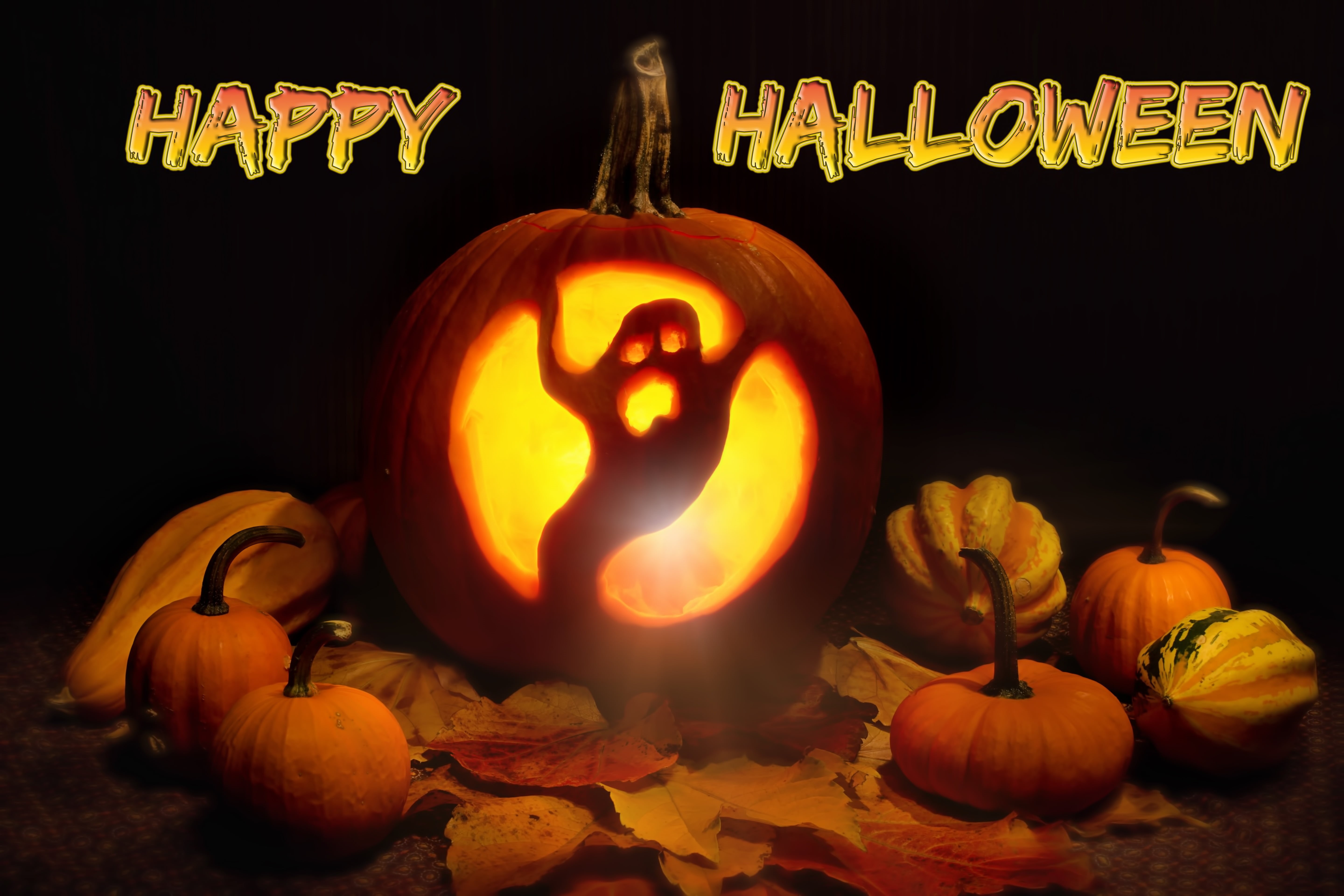 face, carving - Craft Product, carved, overlay, orange, preparing food, dark, 5K, fear, symbol, happy halloween, spooky, happy, anthropomorphic face, craft, HD Wallpaper