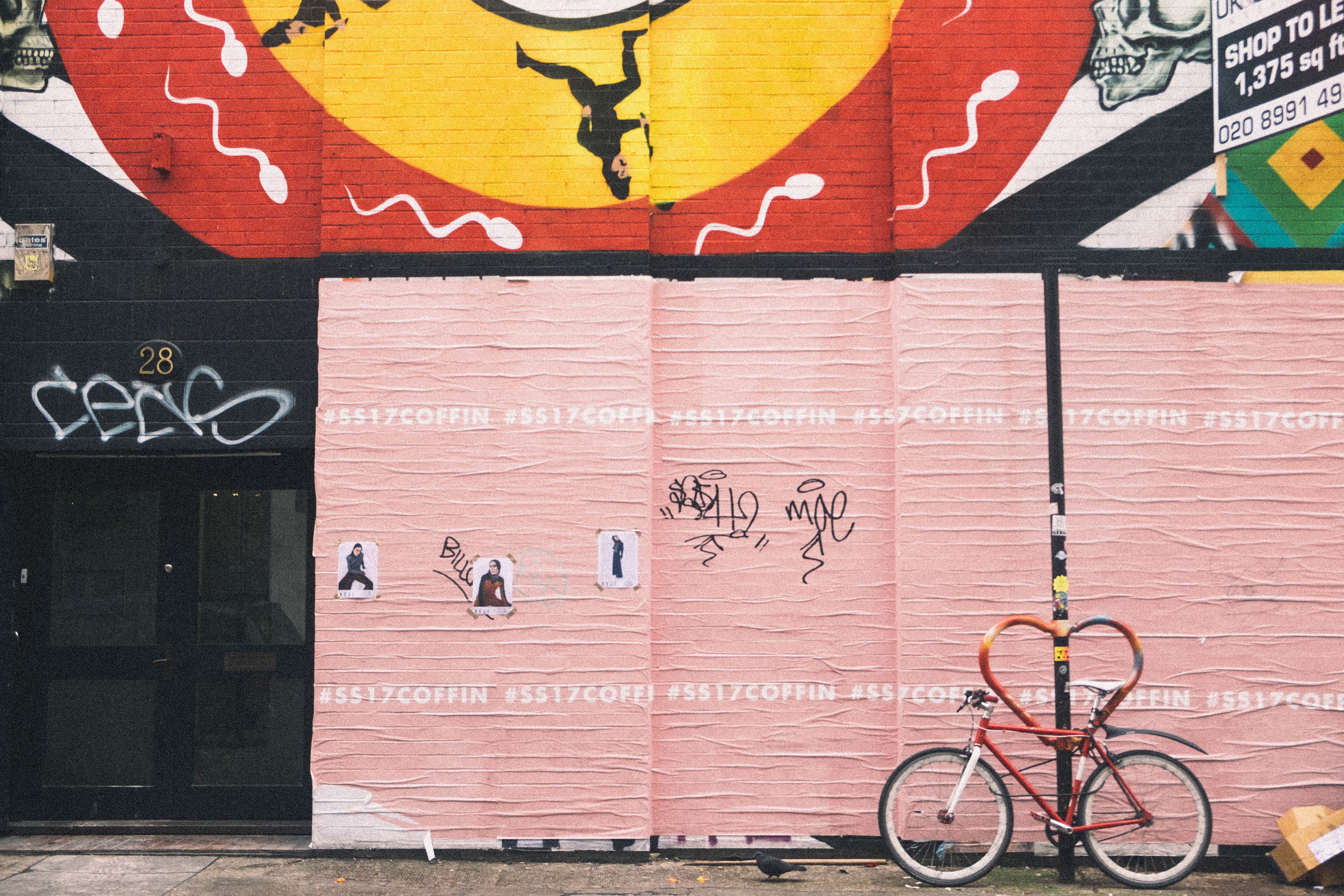 street art, painted, sperm, white, beige, no people, vandalism, wall, lock, transportation, art and craft, wall - building feature, city life, day, lampost, HD Wallpaper