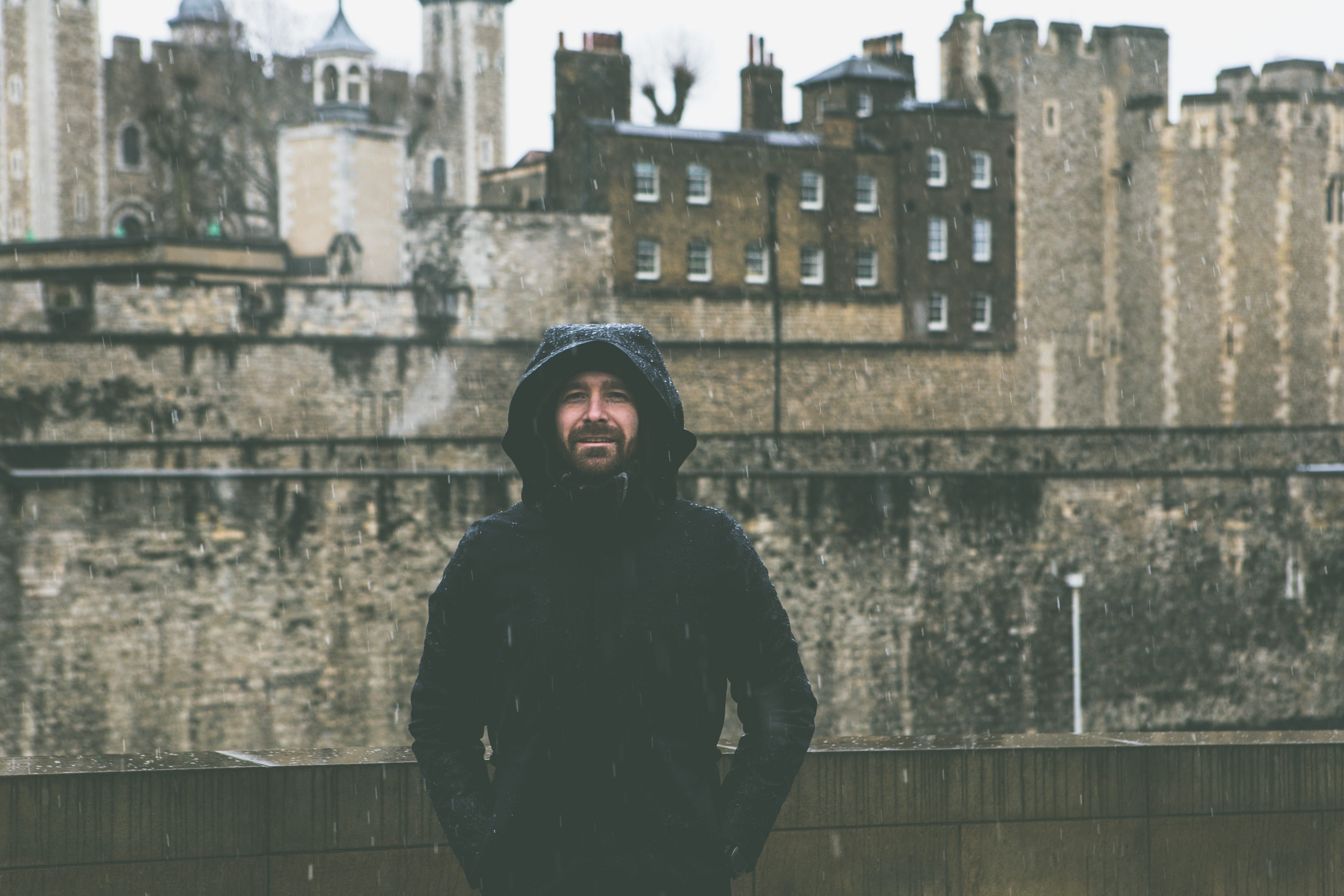 real people, one person, clothing, lifestyles, history, canal, architecture, standing, leisure activity, 5K, the past, young adult, portrait, man, hoodie, HD Wallpaper
