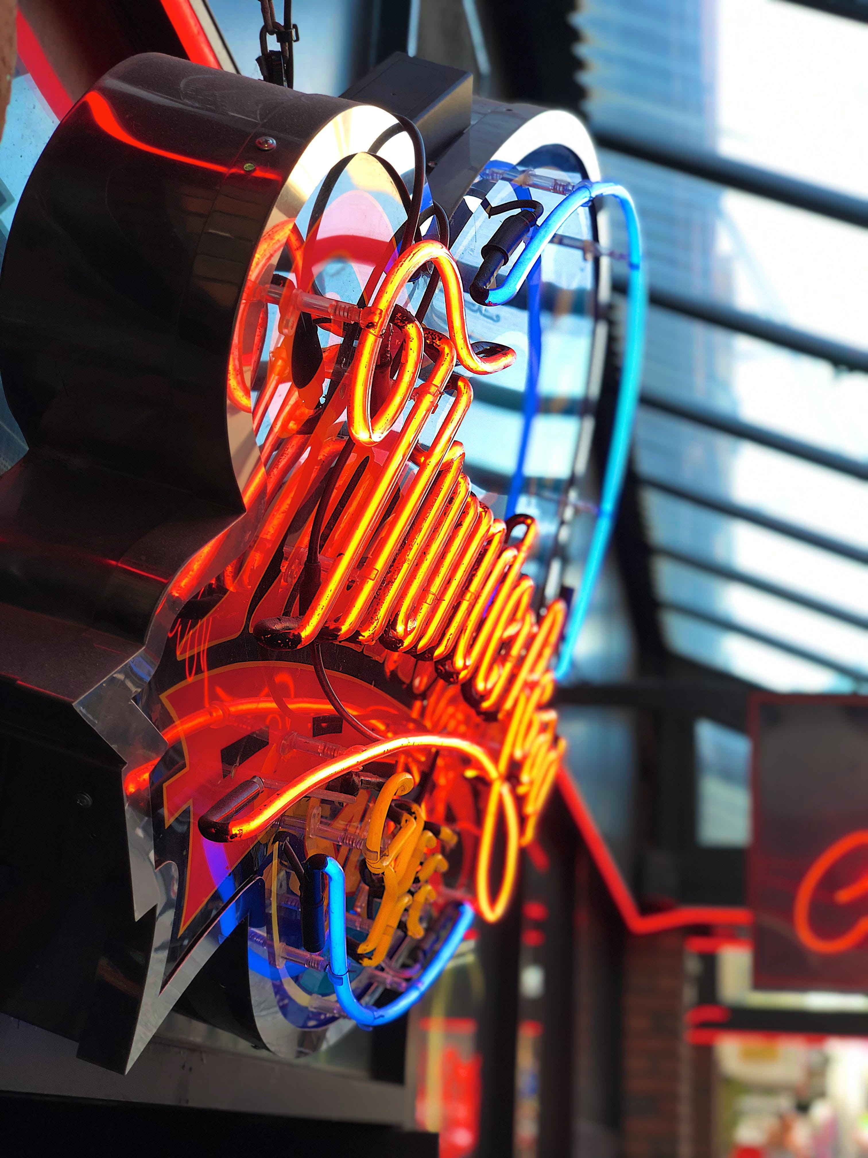 no people, outdoors, ferris wheel, retail, theme park, word, sphere, focus on foreground, urban, complexity, lighting, business, technology, shopping, helmet, Phone HD Wallpaper