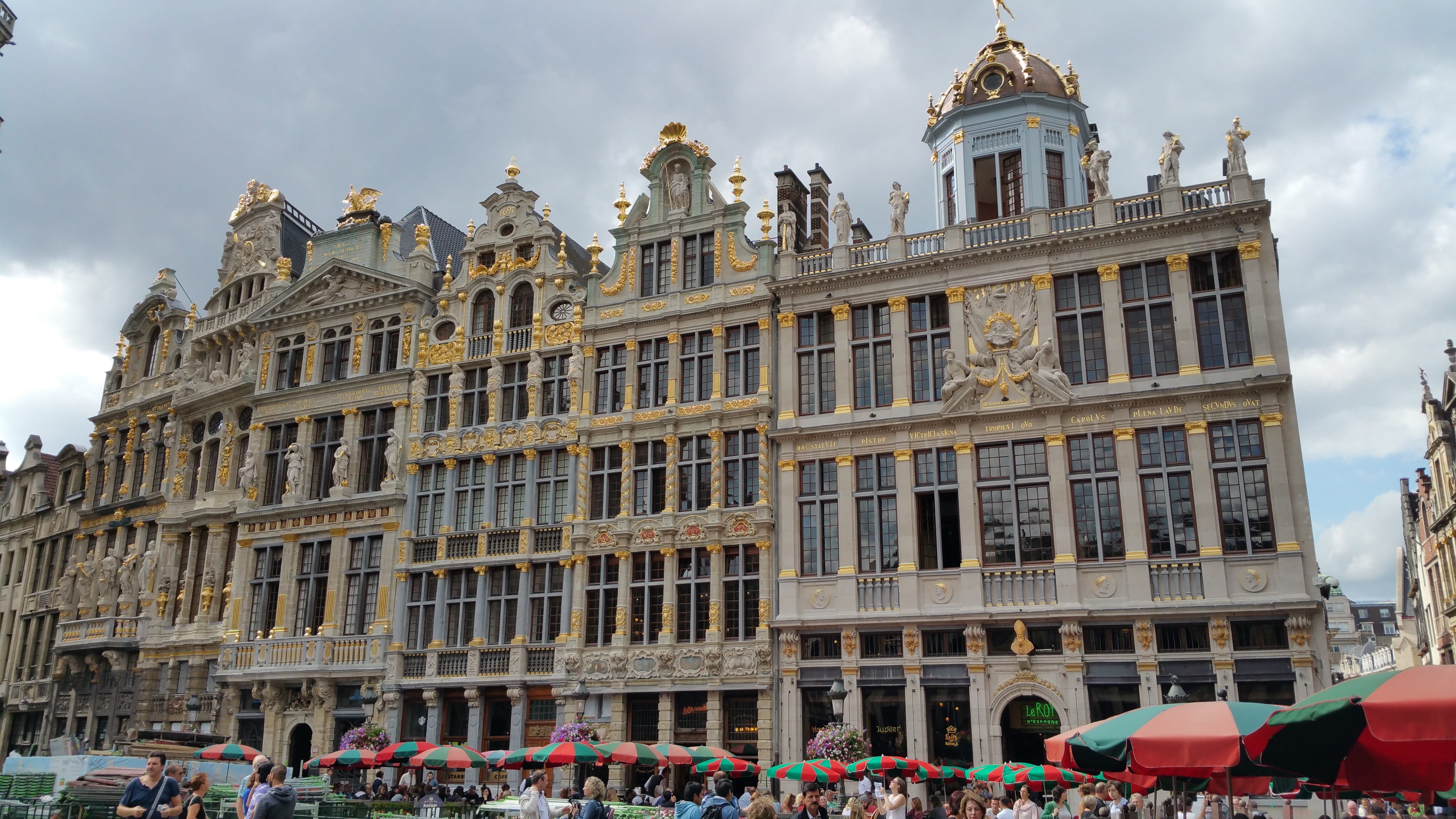 architecture, City, Brussels, travel Destinations, sky, town Square, facade, day, famous Place, City Centre, women, travel, people, belgium, europe, urban Scene, HD Wallpaper