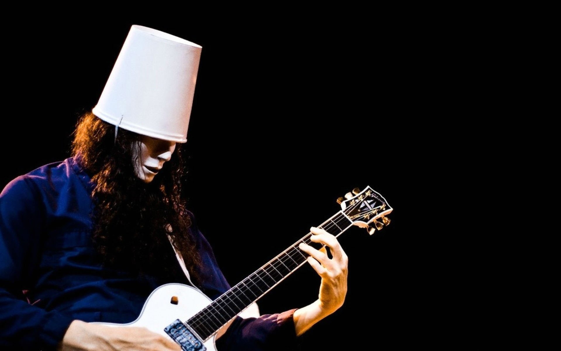 garden, heavy, avant, guitar, metal, guitarist, bluegrass, funk, progressive, buckethead, 1080P, experimental, instrumental, HD Wallpaper