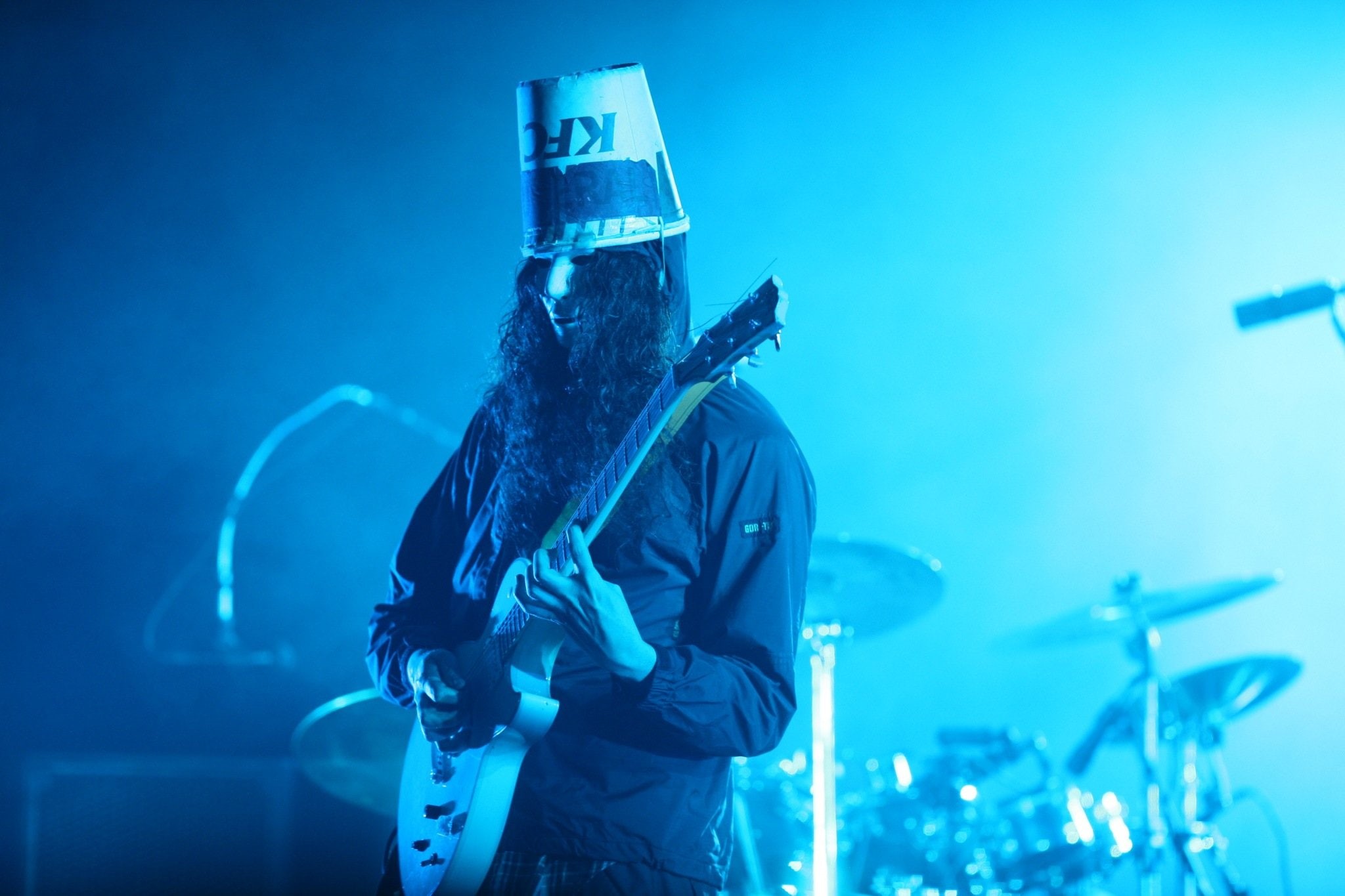 buckethead, heavy, metal, progressive, funk, guitar, garden, instrumental, guitarist, avant, bluegrass, experimental, 1080P, HD Wallpaper