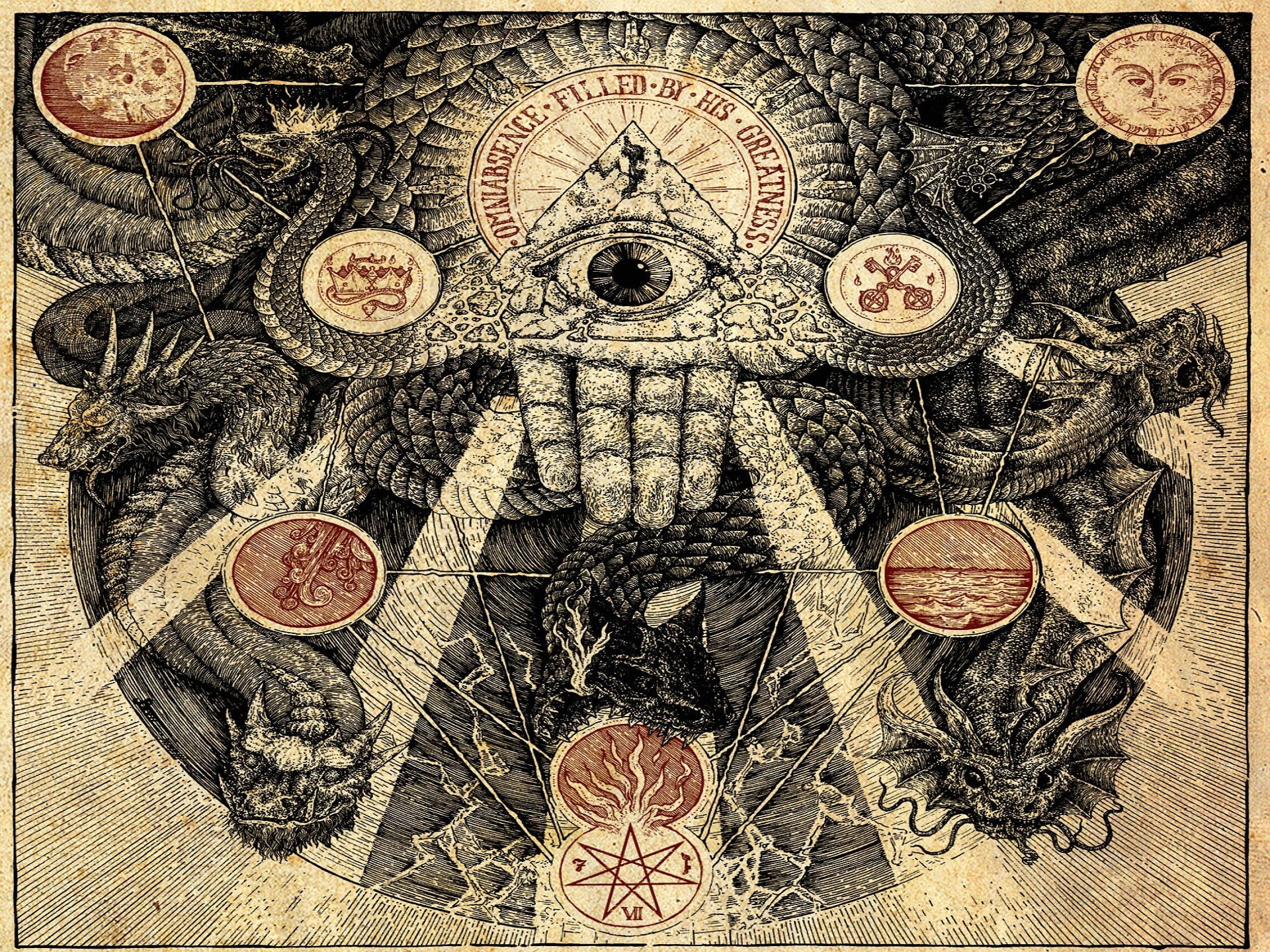 symphonic, metal, aus, blut, occult, experimental, black, dark, industrial, nord, 1080P, HD Wallpaper