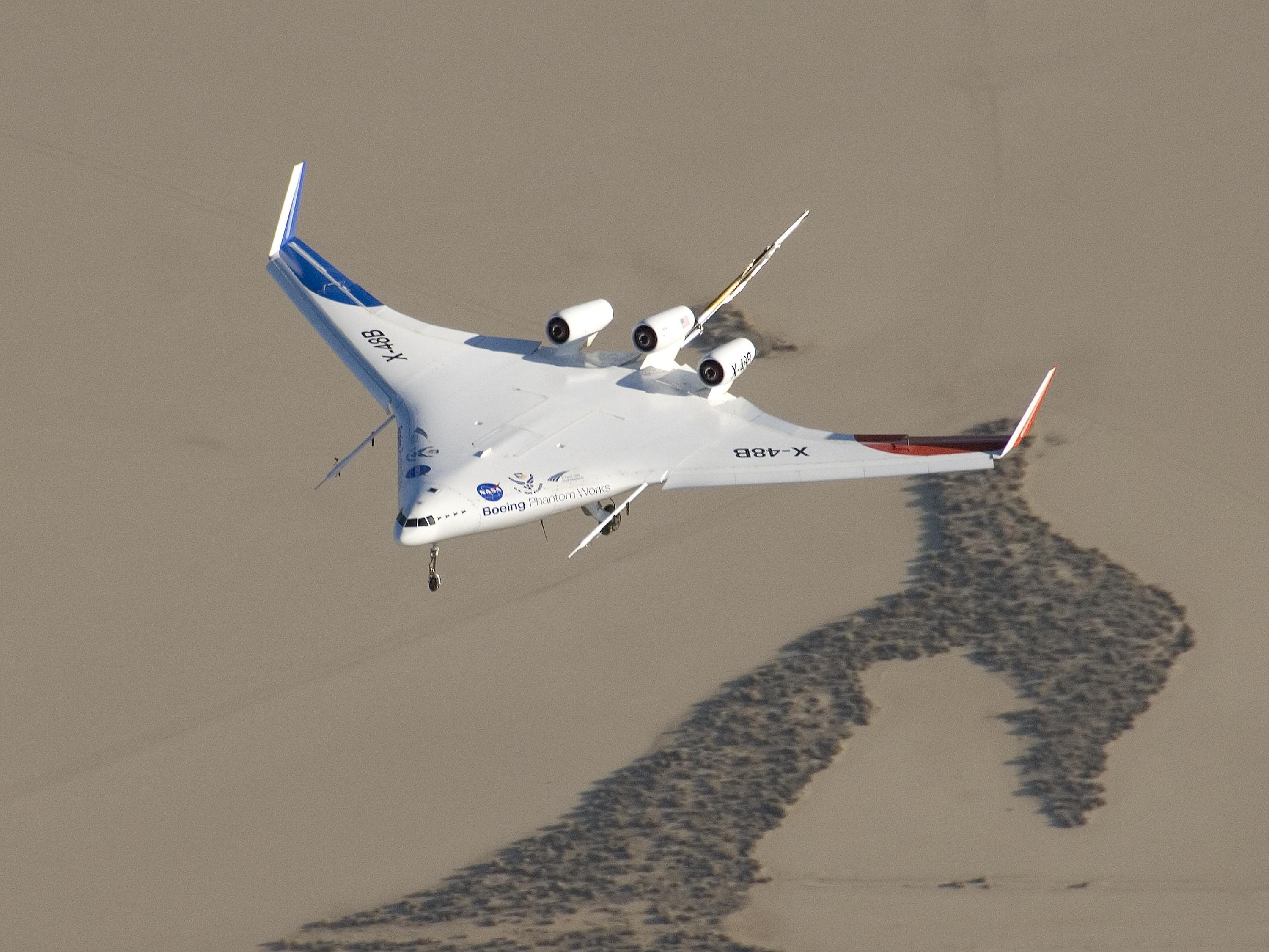 boeing, nasa, x 48, 2K, aircrafts, experimental, plane, HD Wallpaper