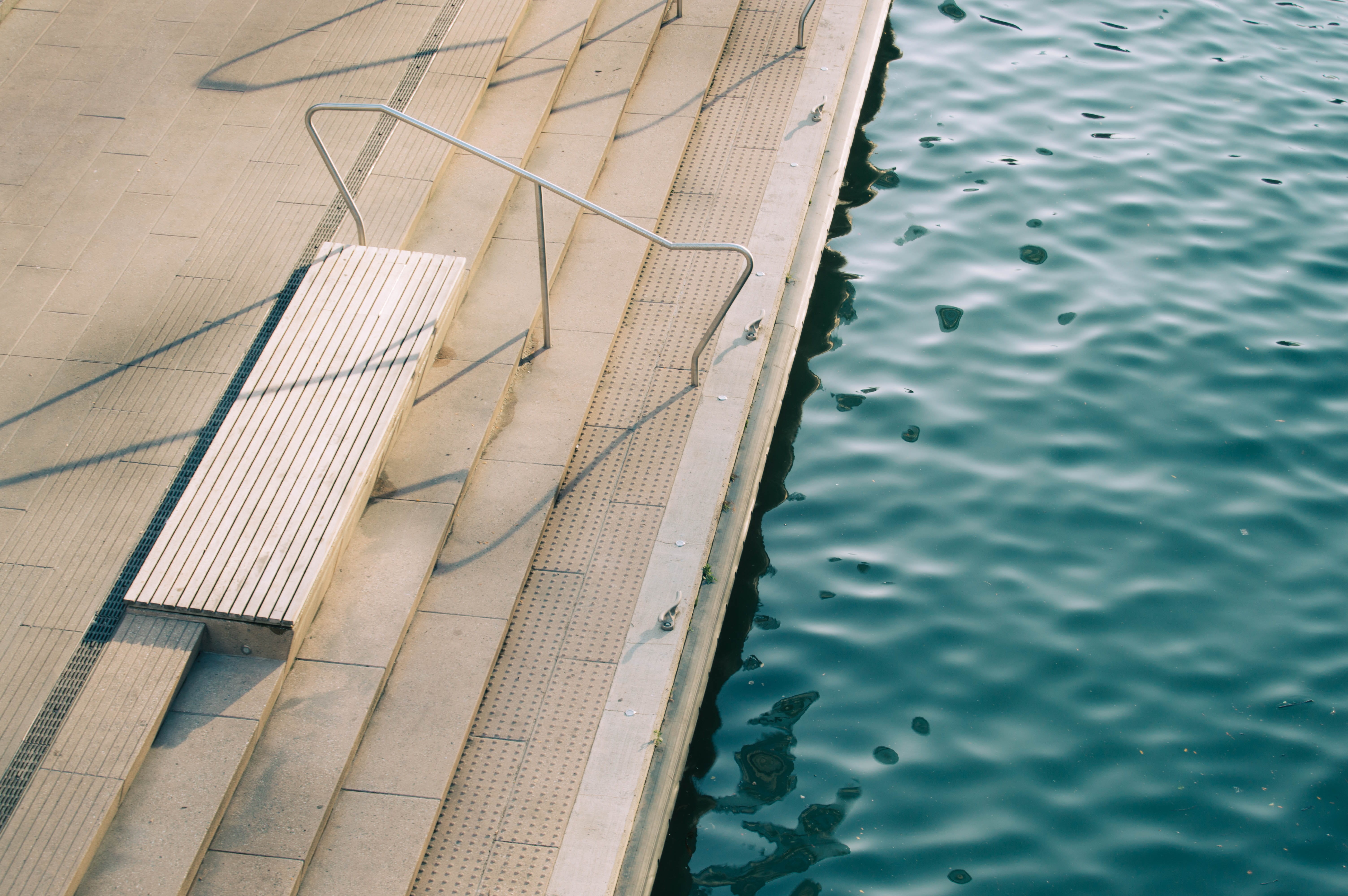 nature, no people, near, day, water, building, high angle view, close-up, stair, united states, waterfront, sea, sunlight, swimming pool, watercraft, outdoors, HD Wallpaper