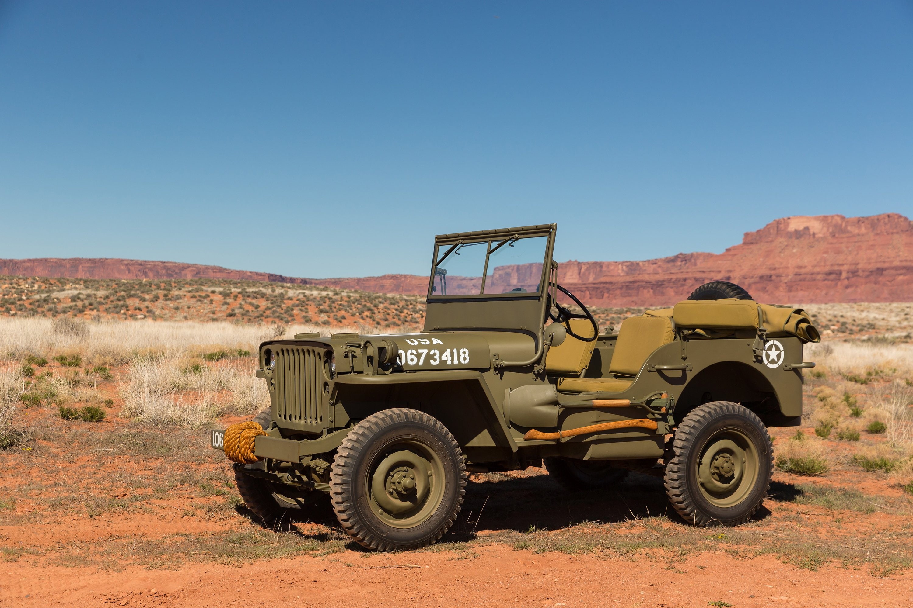 m-b, 1944, 2K, retro, military, jeep, suv, willys, 4x4, offroad, HD Wallpaper