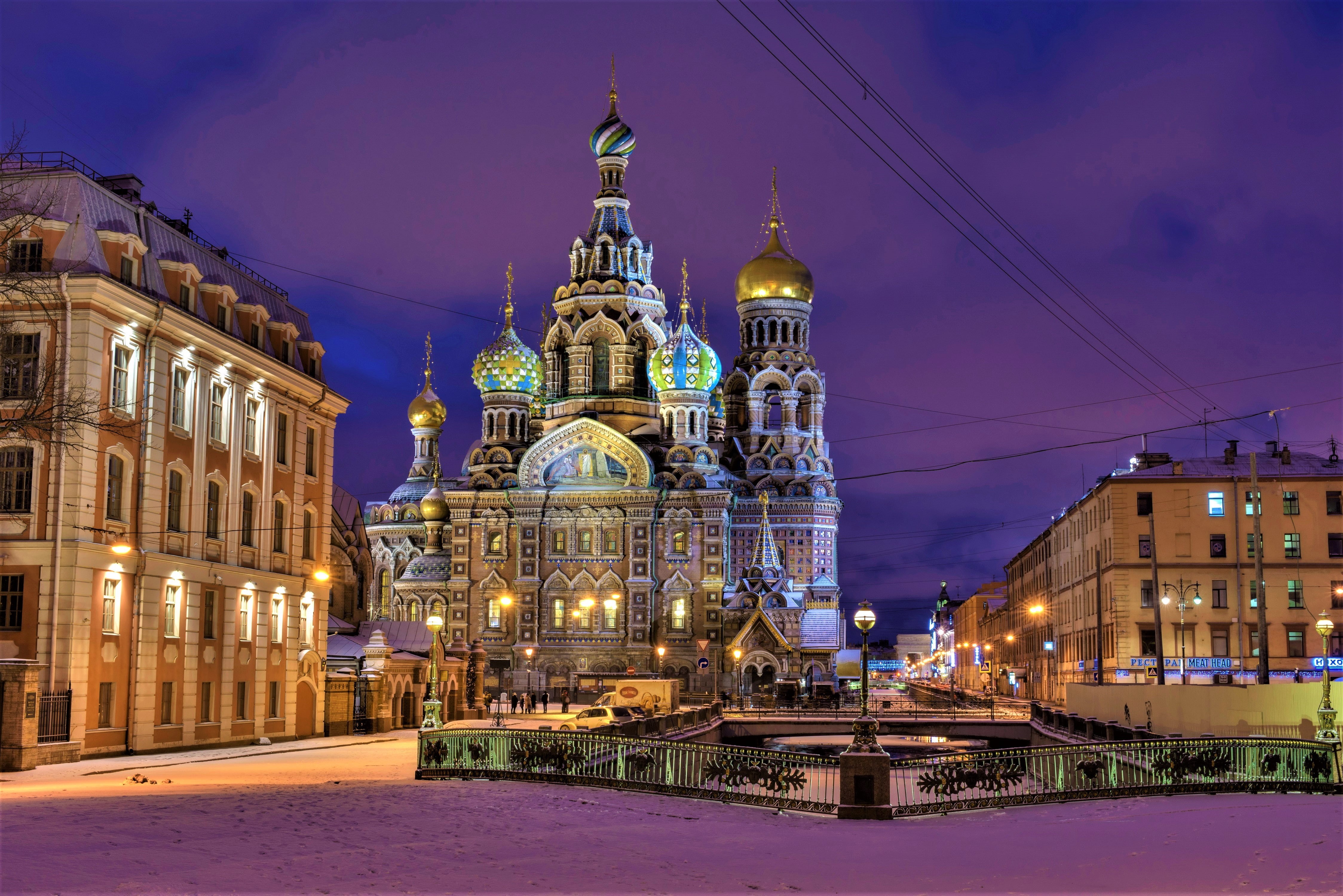 saint, square, petersburg, church, architecture, russia, 4K, HD Wallpaper