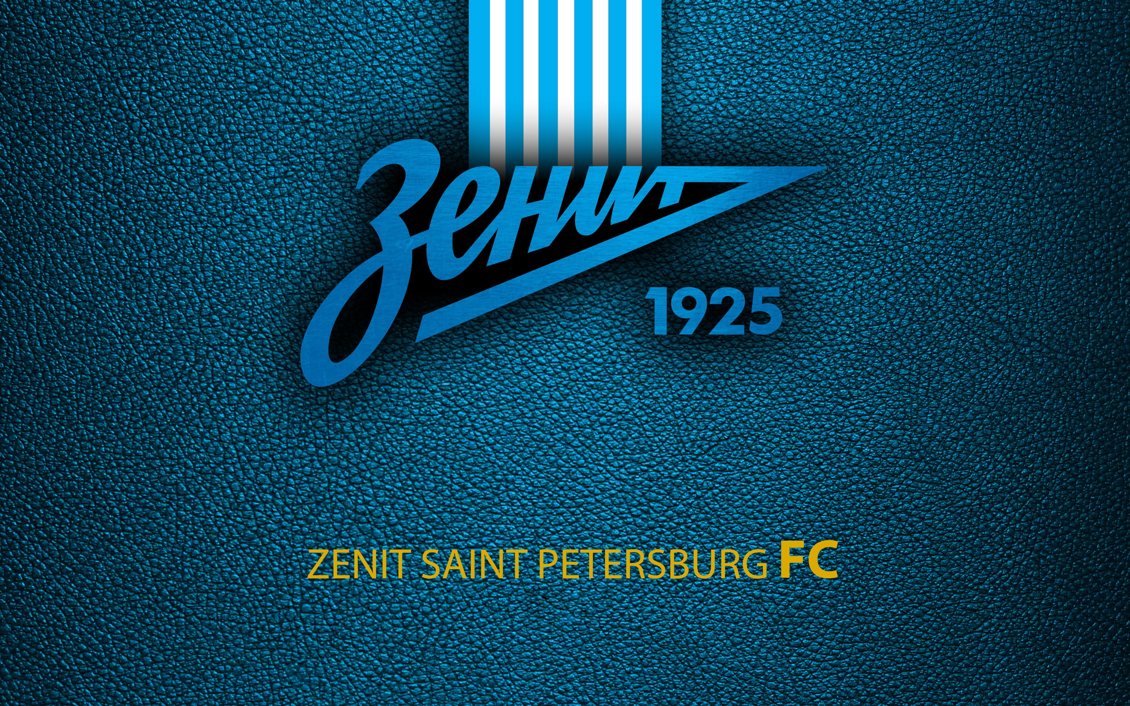 Emblem, FC Zenit Saint Petersburg, Soccer, 4K, Logo, HD Wallpaper