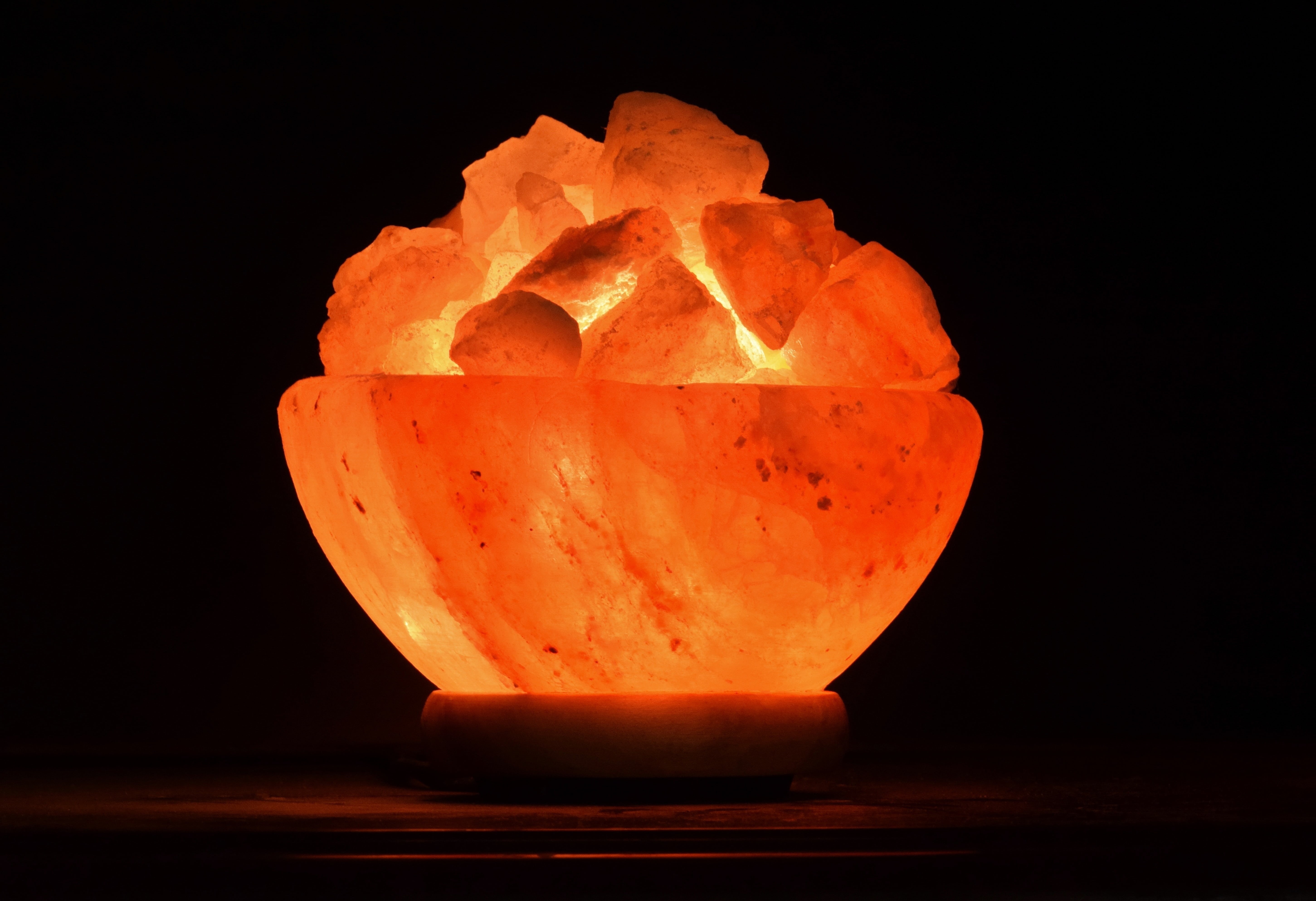 art and craft, indoors, food, no people, close-up, fruit, pumpkin, orange color, illuminated, table, ionizing, vegetable, mineral, surface, single object, HD Wallpaper