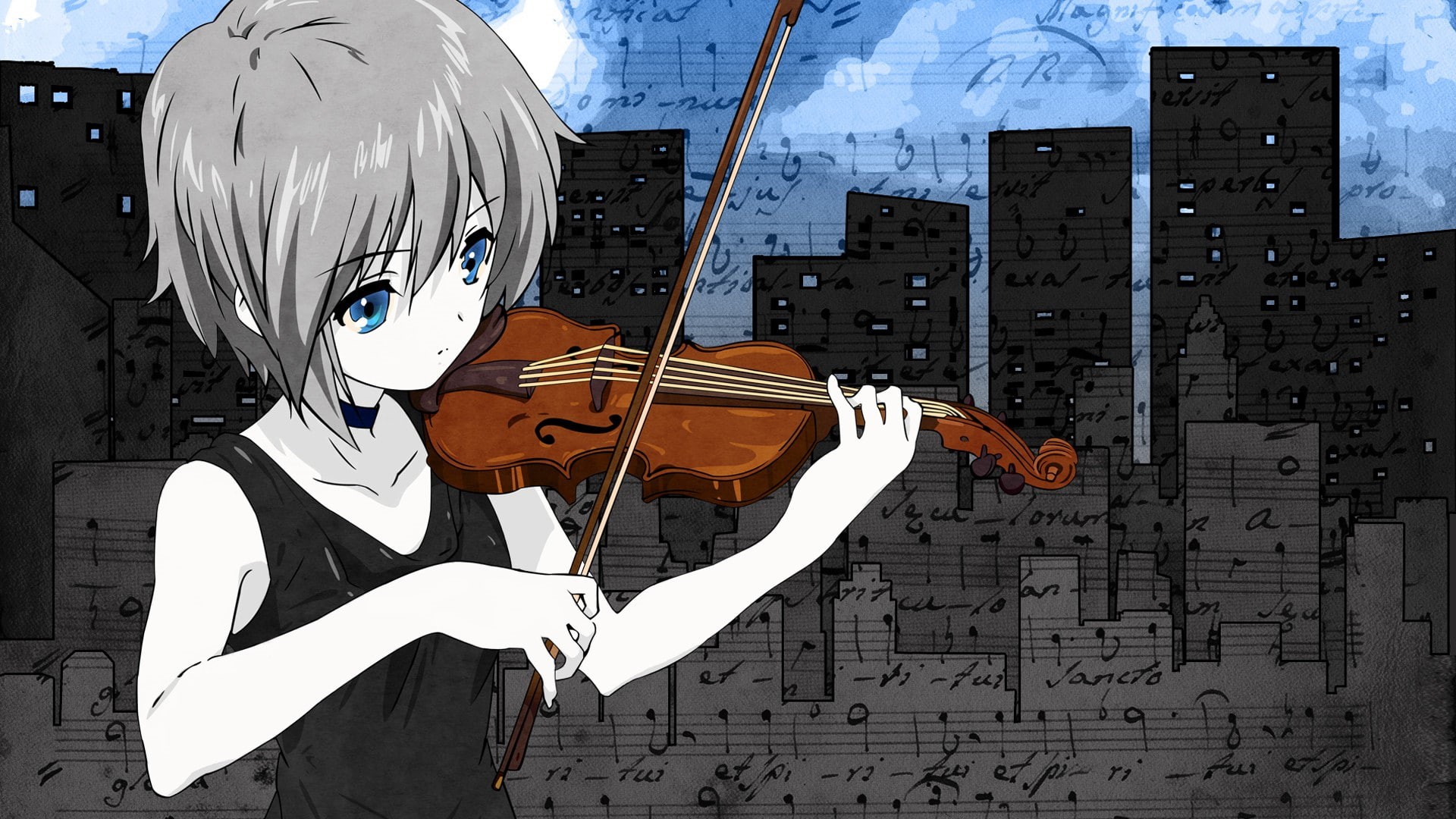 1080P, The Melancholy of Haruhi Suzumiya, Nagato Yuki, HD Wallpaper