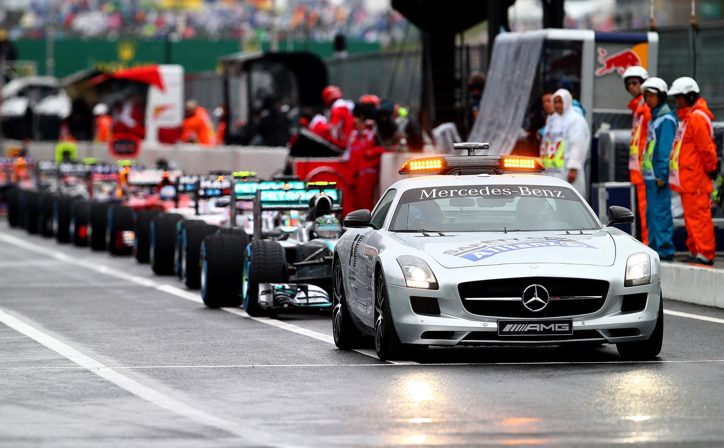 car, 1080P, Formula 1, Mercedes-Benz, safety car, HD Wallpaper
