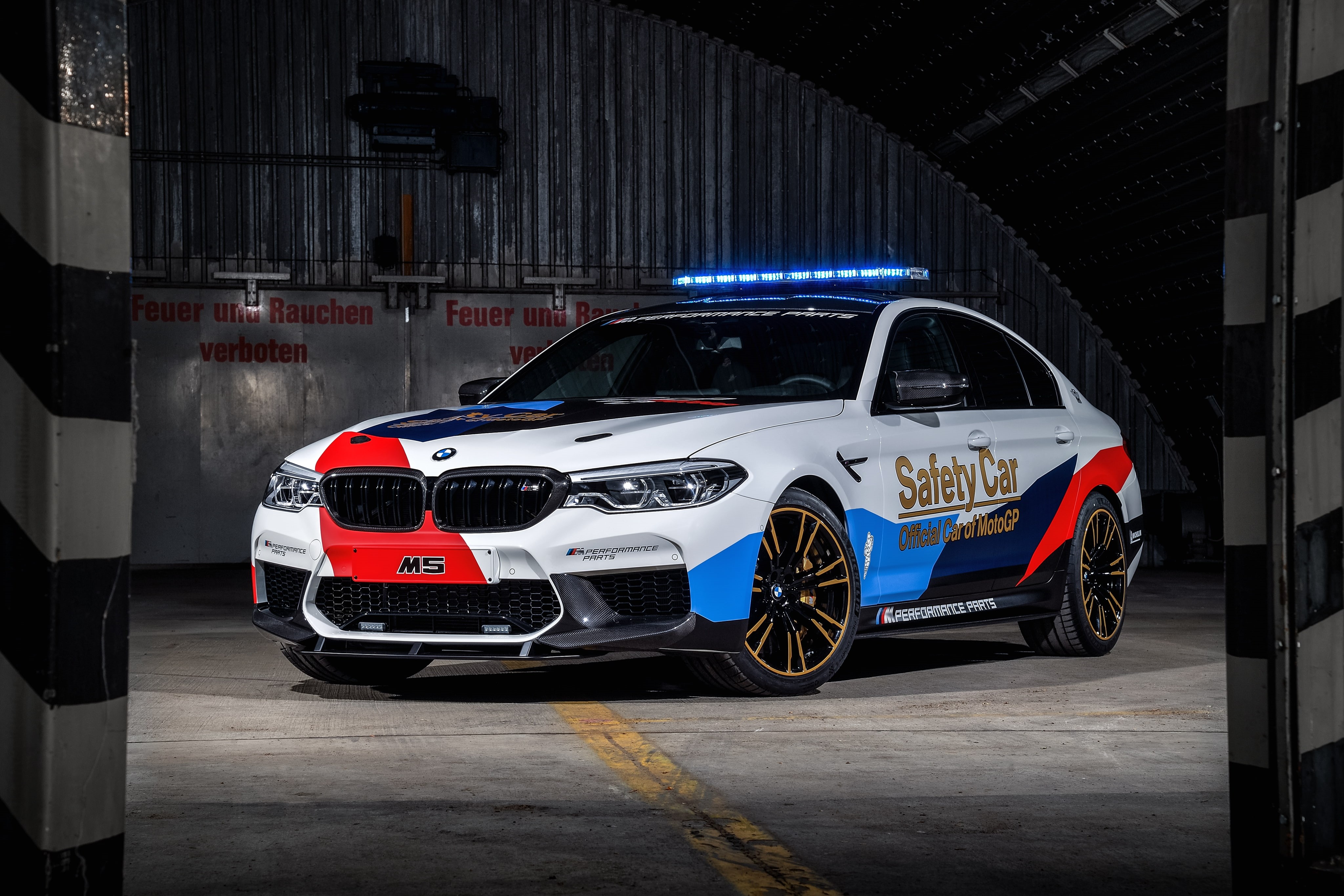 2018, 4K, 4K, BMW M5 MotoGP Safety Car, HD Wallpaper